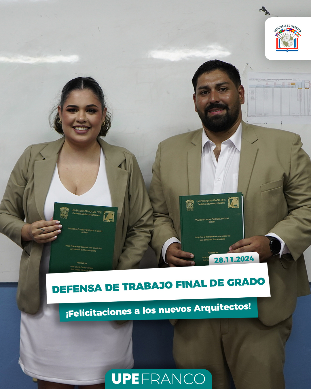 Estudiantes de Arquitectura defienden Trabajo Final de Grado: Proyecto de Complejo Paralímpico en CDE
