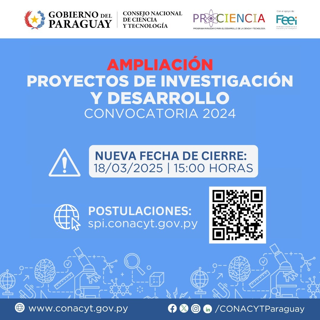 CONACYT extiende Plazo para Postular a Proyectos de Investigación