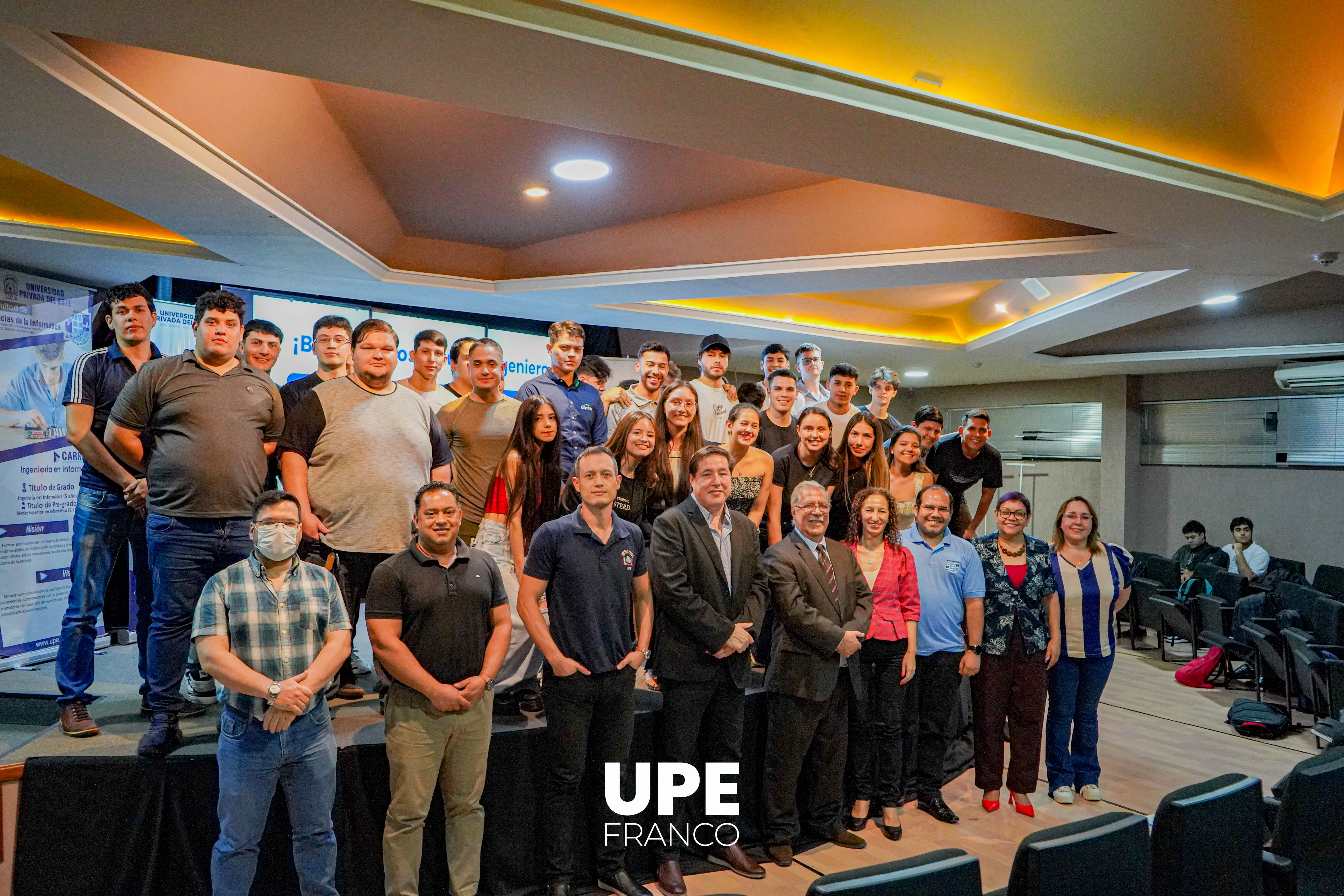 Jornada de Inducción: UPE Franco da la Bienvenida a los estudiantes de Ciencias de la Informática