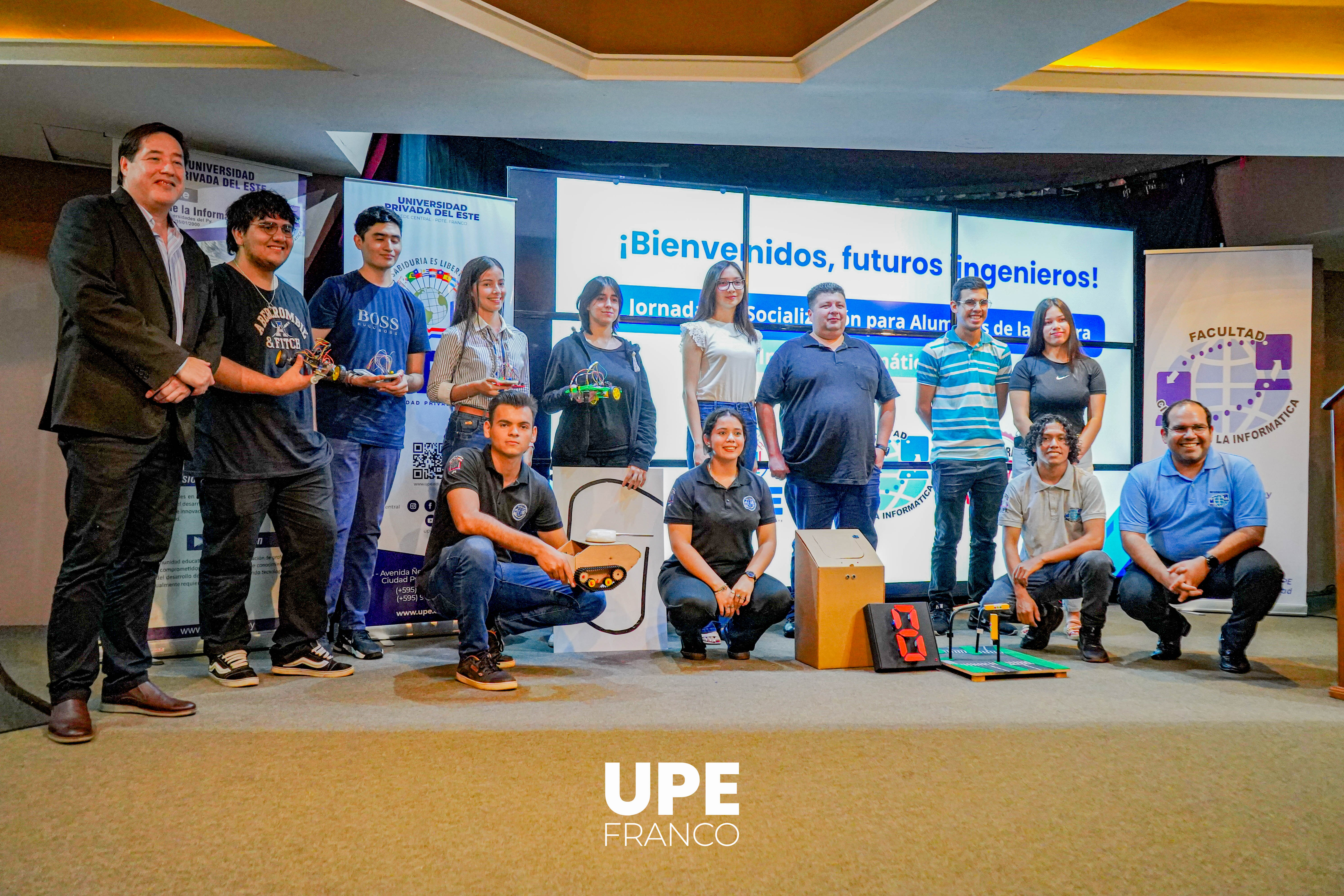 Jornada de Inducción: UPE Franco da la Bienvenida a los estudiantes de Ciencias de la Informática