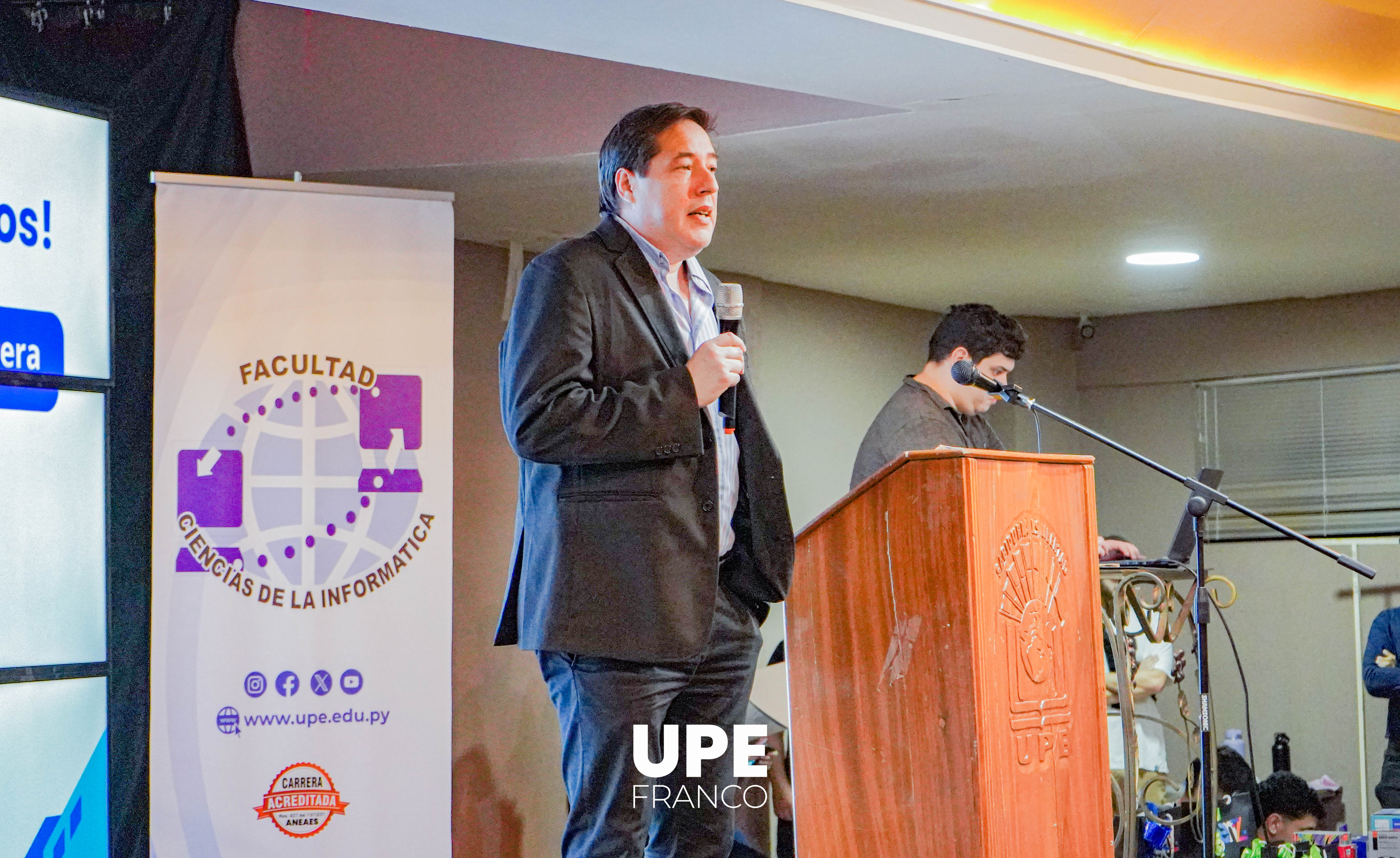 Jornada de Inducción: UPE Franco da la Bienvenida a los estudiantes de Ciencias de la Informática