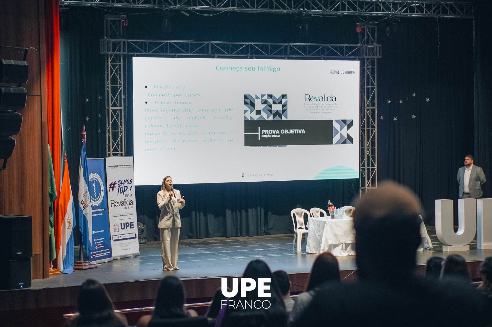 Éxito en el Seminario sobre Revalida INEP: UPE Franco y Estrategia MED