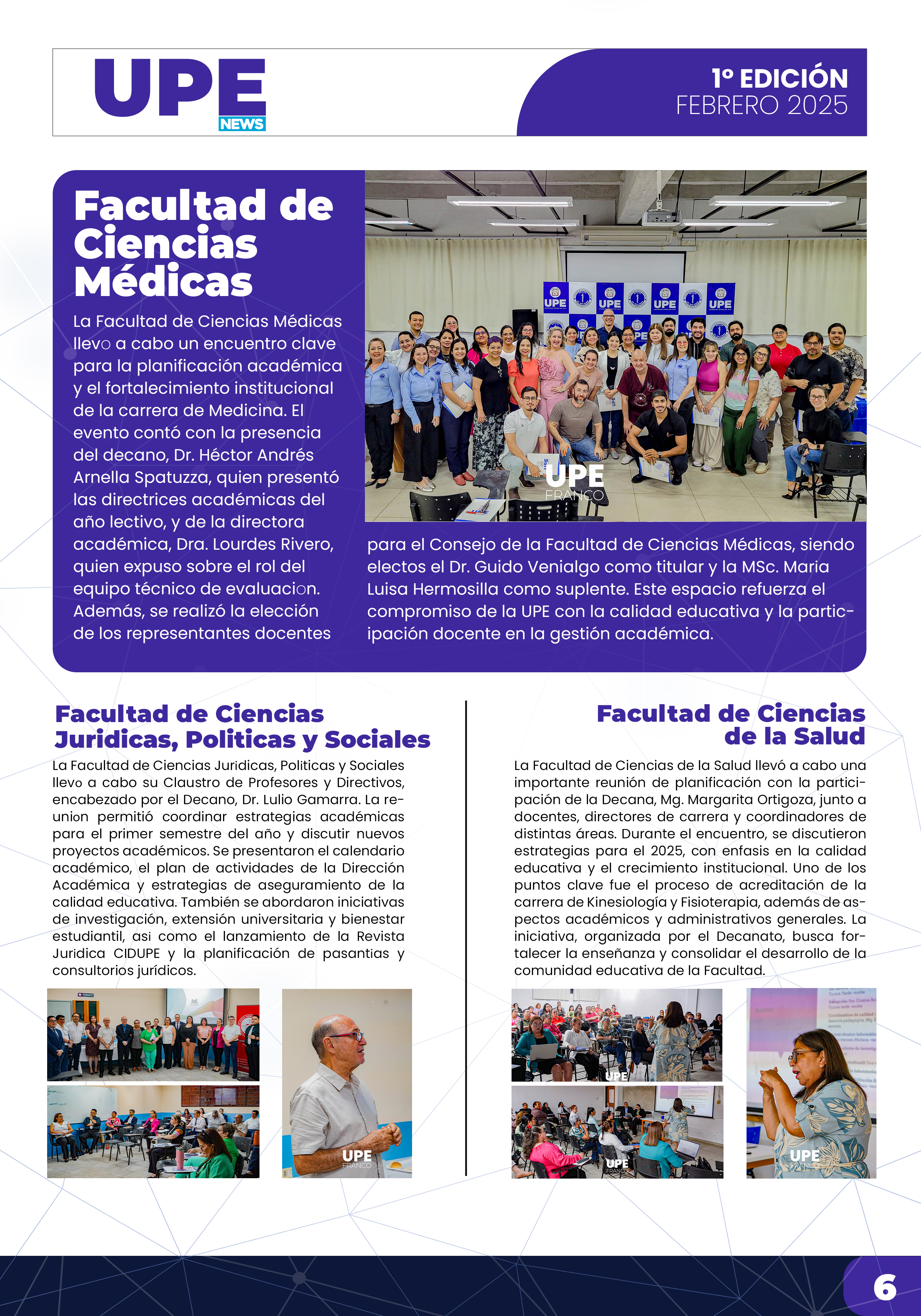 UPE NEWS: Febrero de 2025