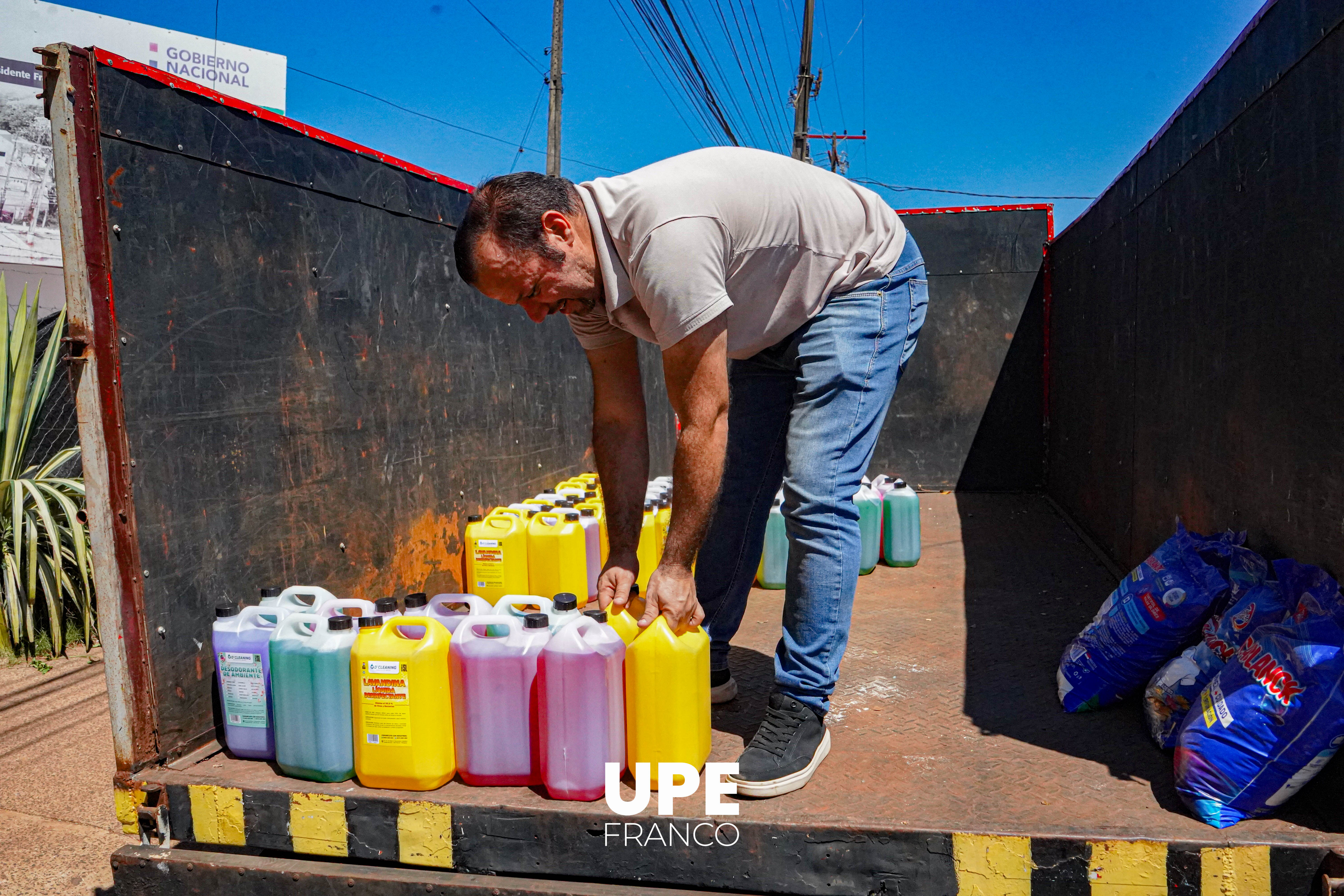 UPE FRANCO dona insumos al Hospital Distrital de Presidente Franco