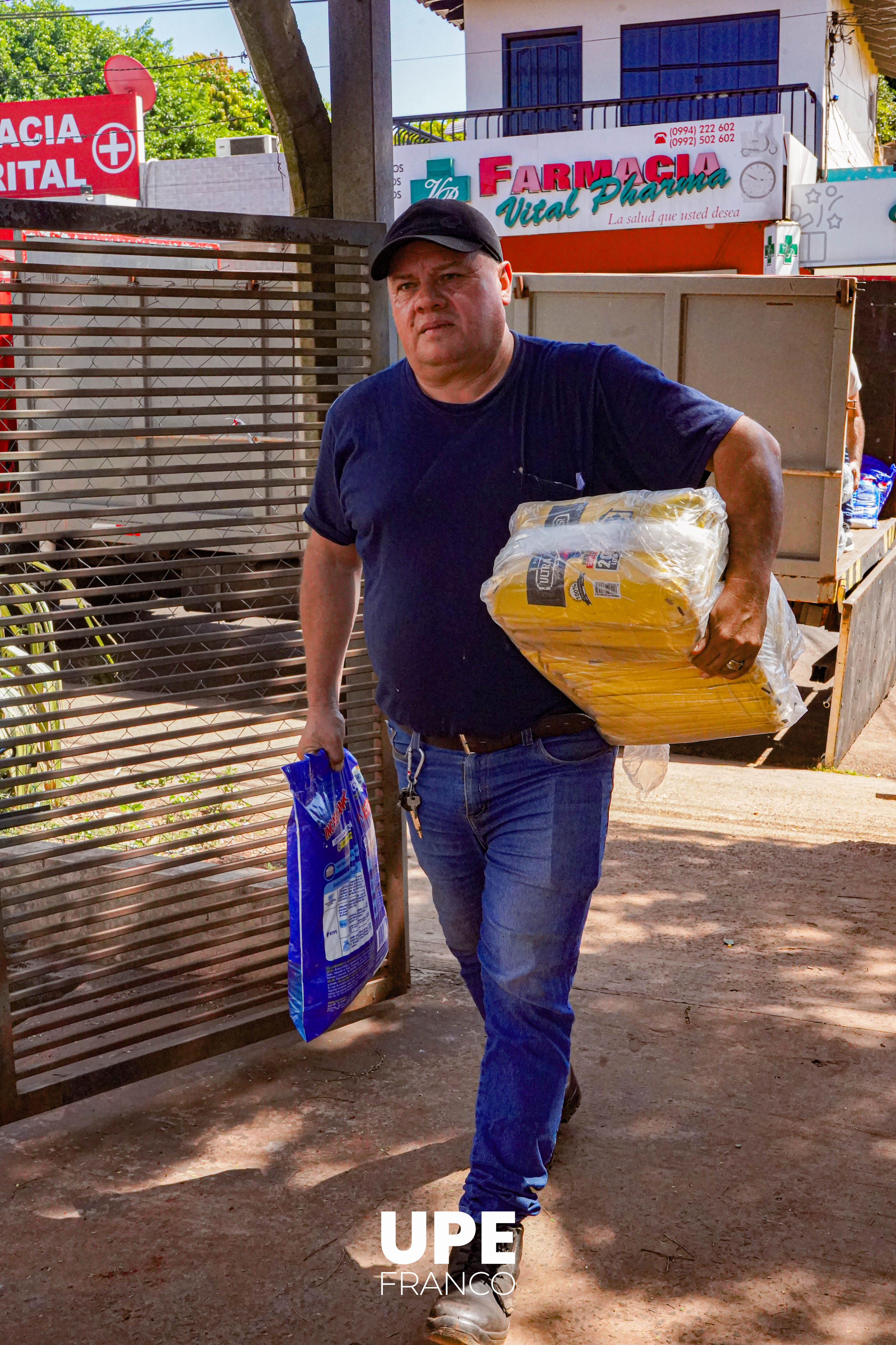 UPE FRANCO dona insumos al Hospital Distrital de Presidente Franco