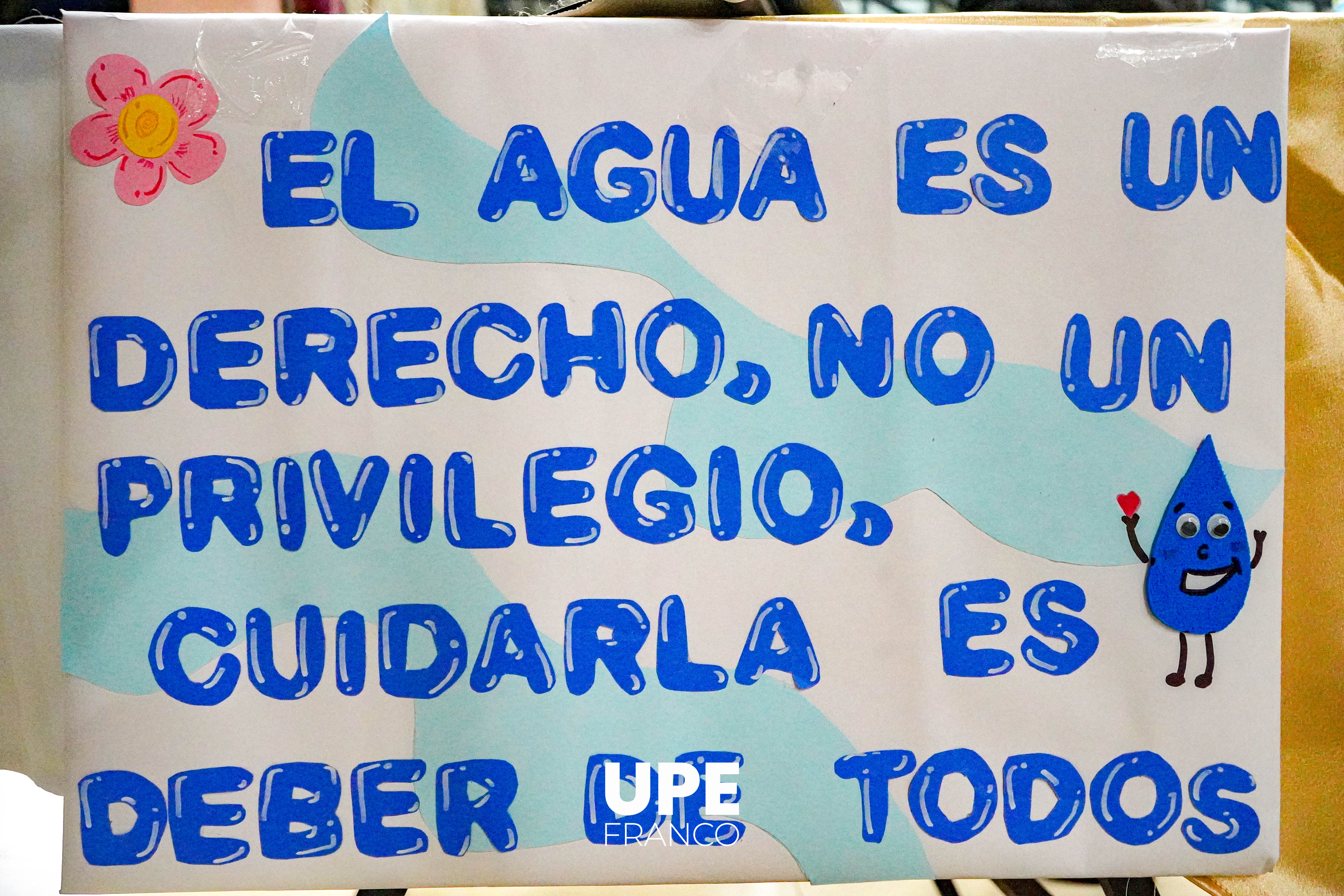 Estudiantes de Nutrición de UPE Franco impulsan conciencia ambiental en el Día Mundial del Agua