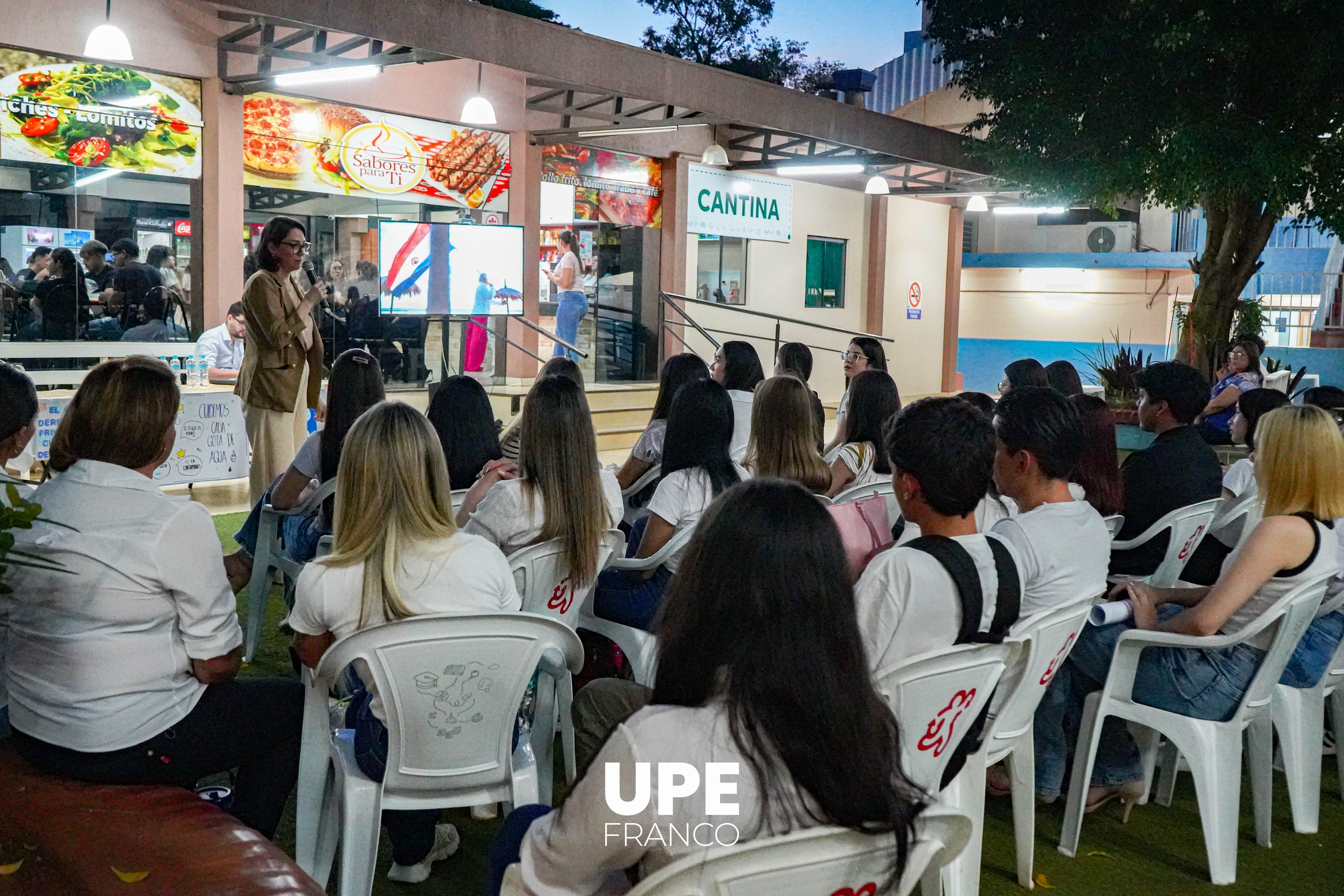 Estudiantes de Nutrición de UPE Franco impulsan conciencia ambiental en el Día Mundial del Agua