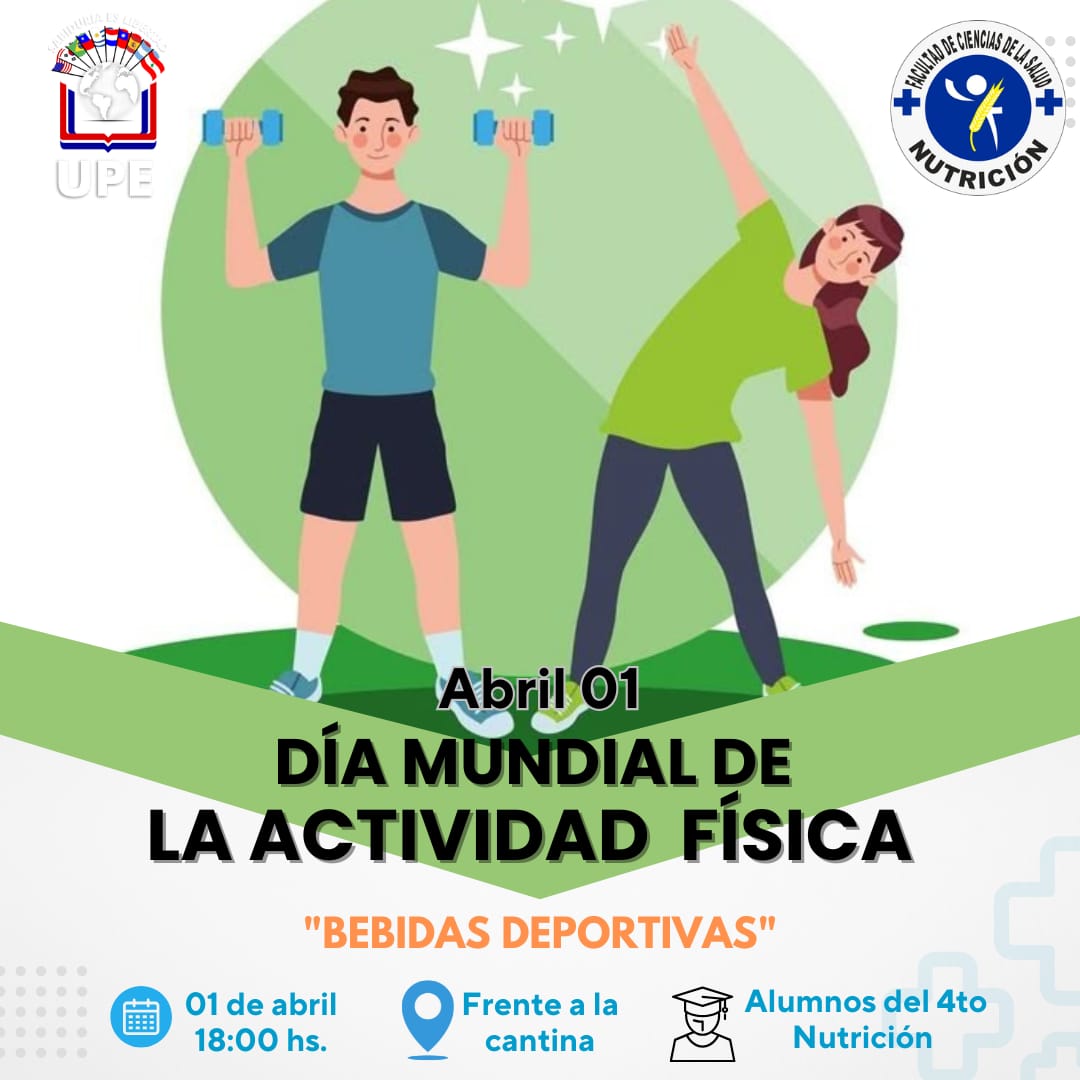 Estudiantes de Nutrición organizan Charla sobre bebidas deportivas por el Día Mundial de la Actividad Física