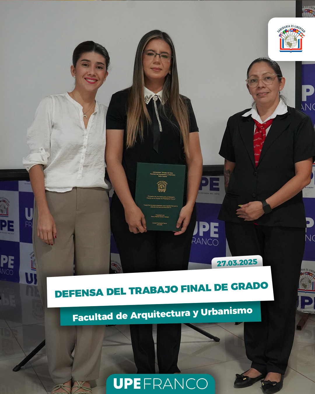 Estudiante de Arquitectura presenta proyecto para el Ministerio Público en Pdte. Franco: Trabajo Final de Grado
