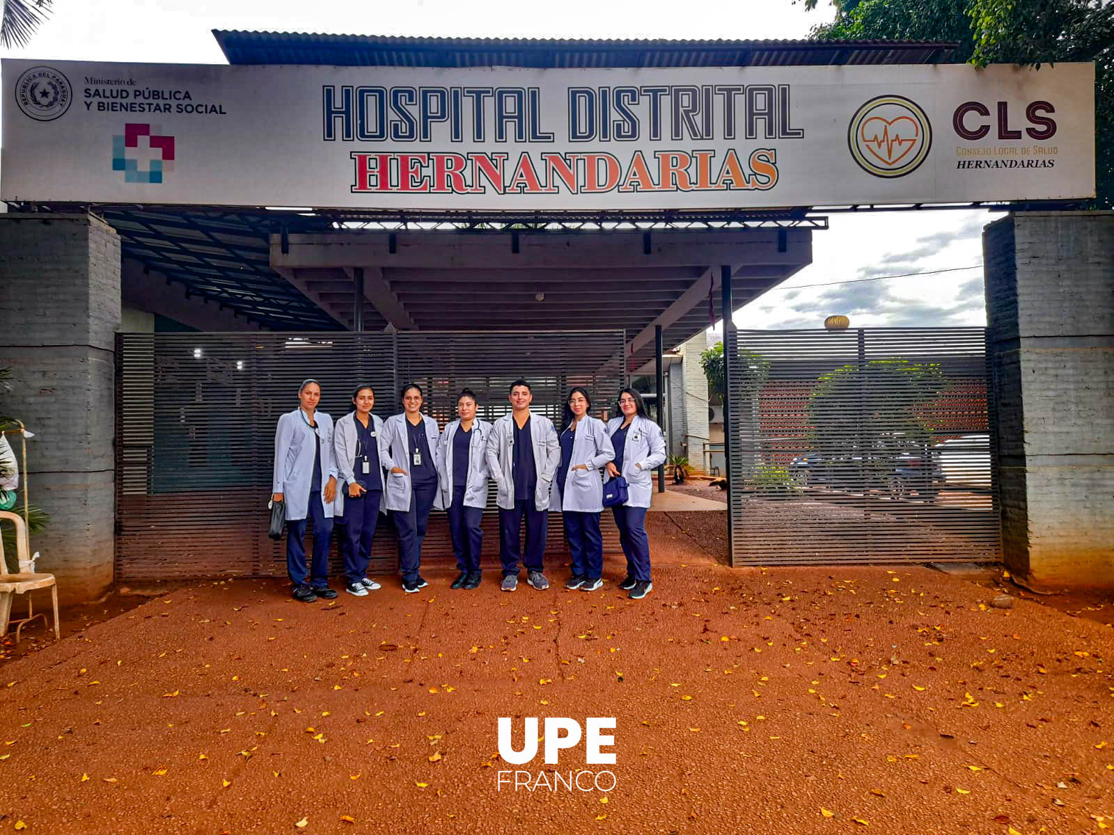 Estudiantes realizan prácticas clínicas en el Hospital Distrital de Hernandarias: Formación con impacto social