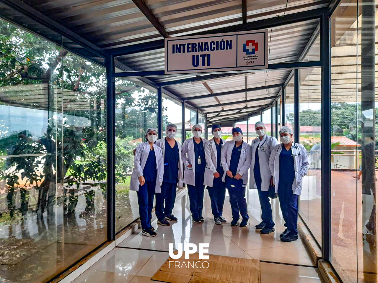 Estudiantes realizan prácticas clínicas en el Hospital Distrital de Hernandarias: Formación con impacto social