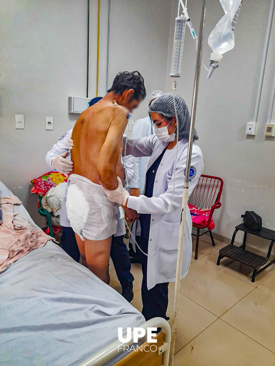 Estudiantes realizan prácticas clínicas en el Hospital Distrital de Hernandarias: Formación con impacto social