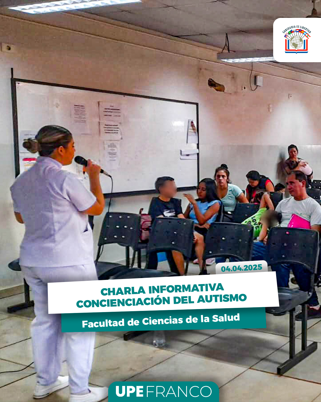 Estudiantes de Enfermería impulsan jornada de concienciación sobre el autismo en el Hospital Regional de CDE