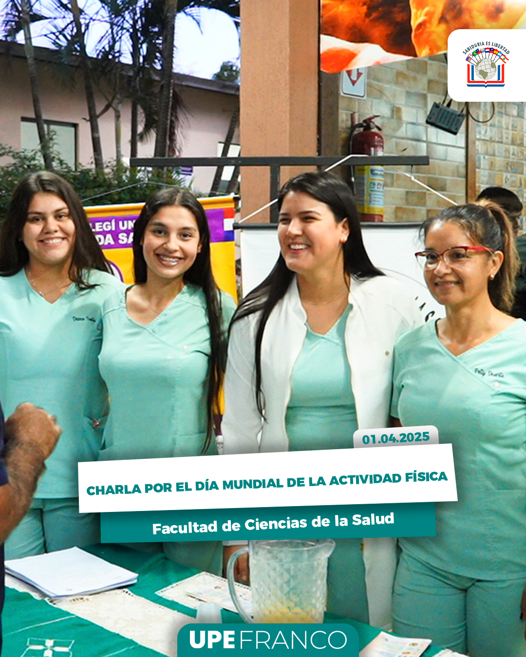 Estudiantes de Nutrición promueven el consumo responsable de bebidas deportivas