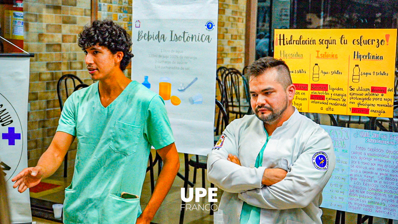 Estudiantes de Nutrición promueven el consumo responsable de bebidas deportivas