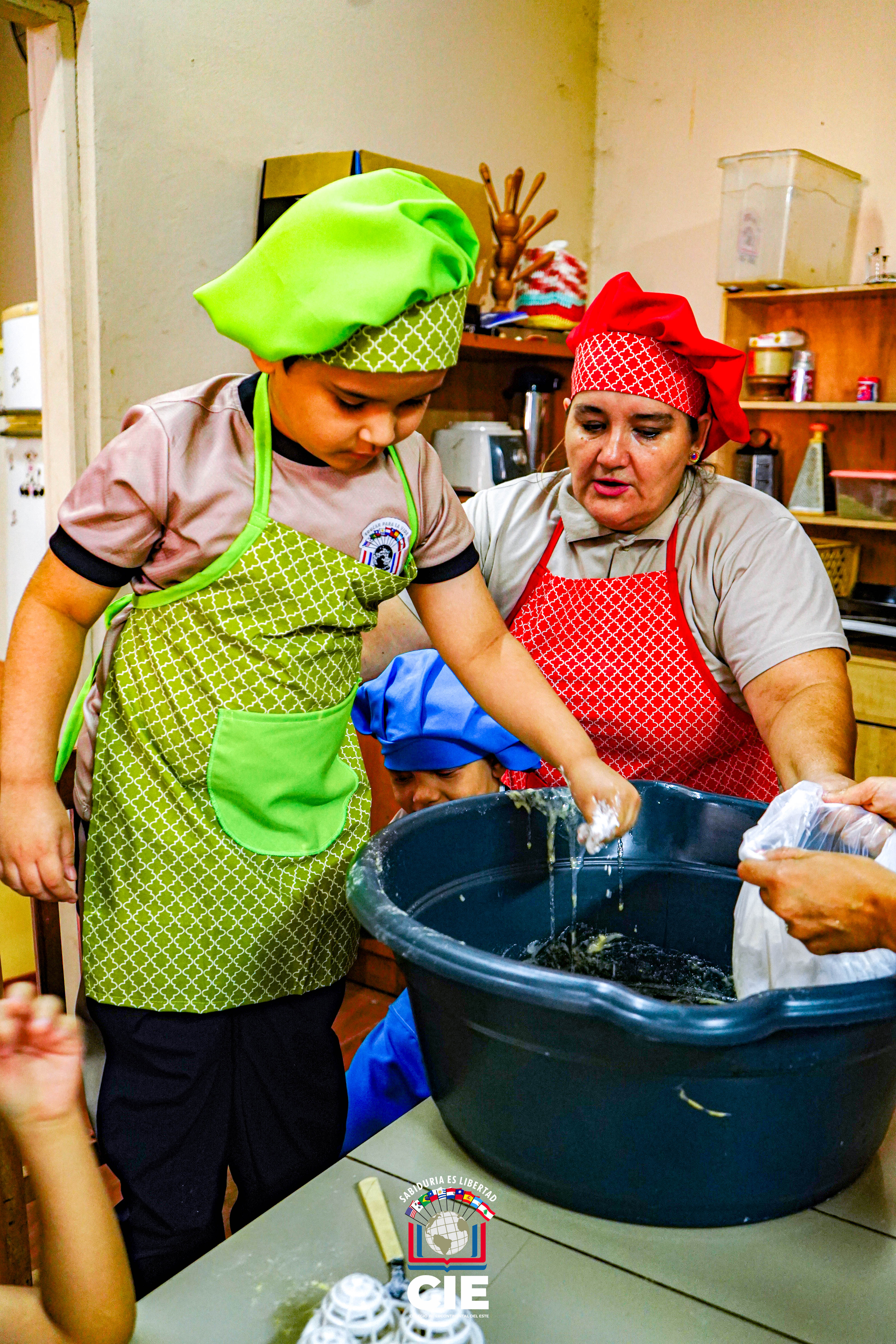 Tradición y aprendizaje en el CIE: Estudiantes del nivel inicial vivieron el “Chipa Apo”