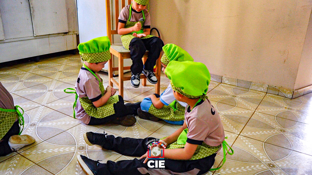 Tradición y aprendizaje en el CIE: Estudiantes del nivel inicial vivieron el “Chipa Apo”