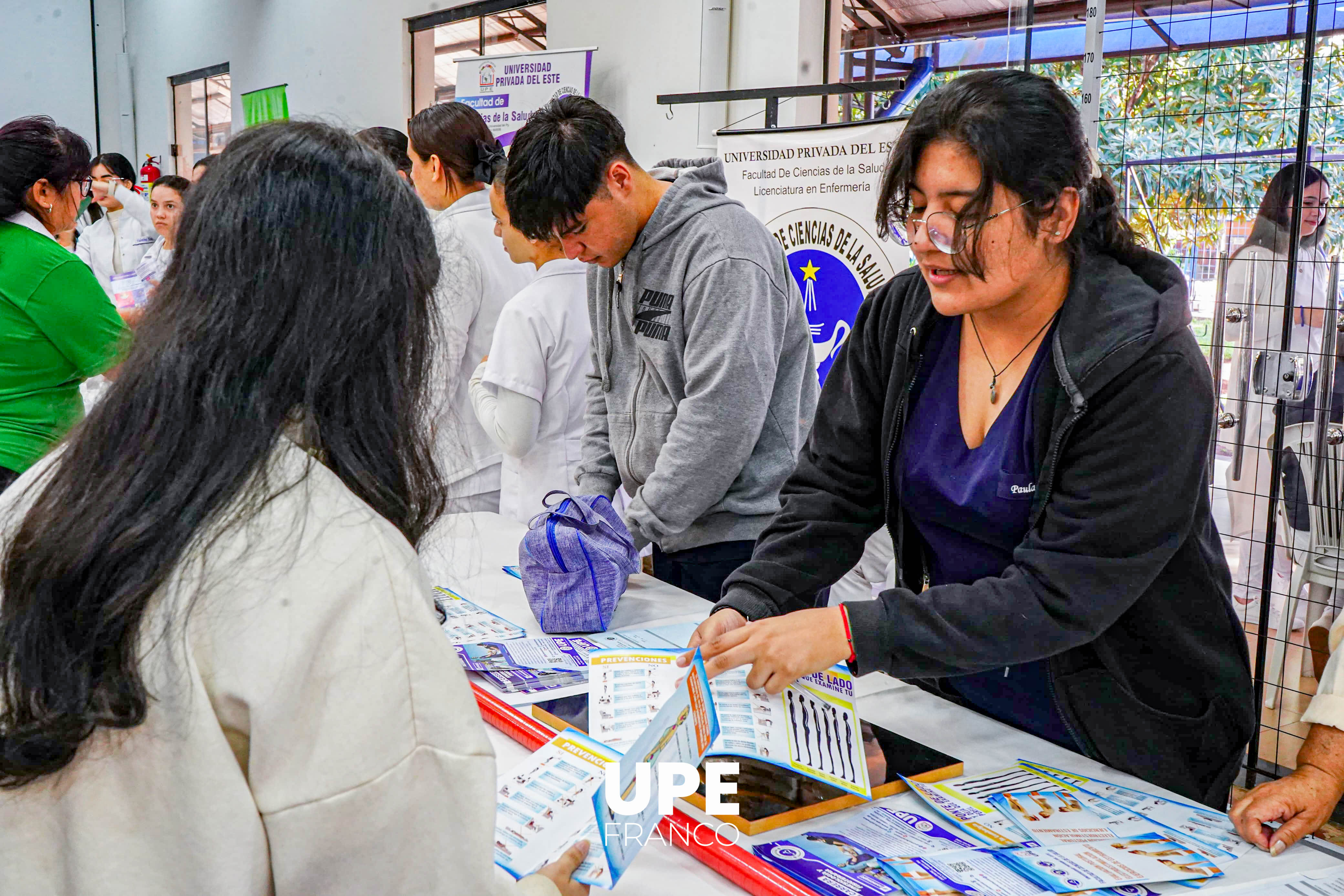 Concluye la IX Expo Salud en UPE FRANCO: Educación, salud y comunidad