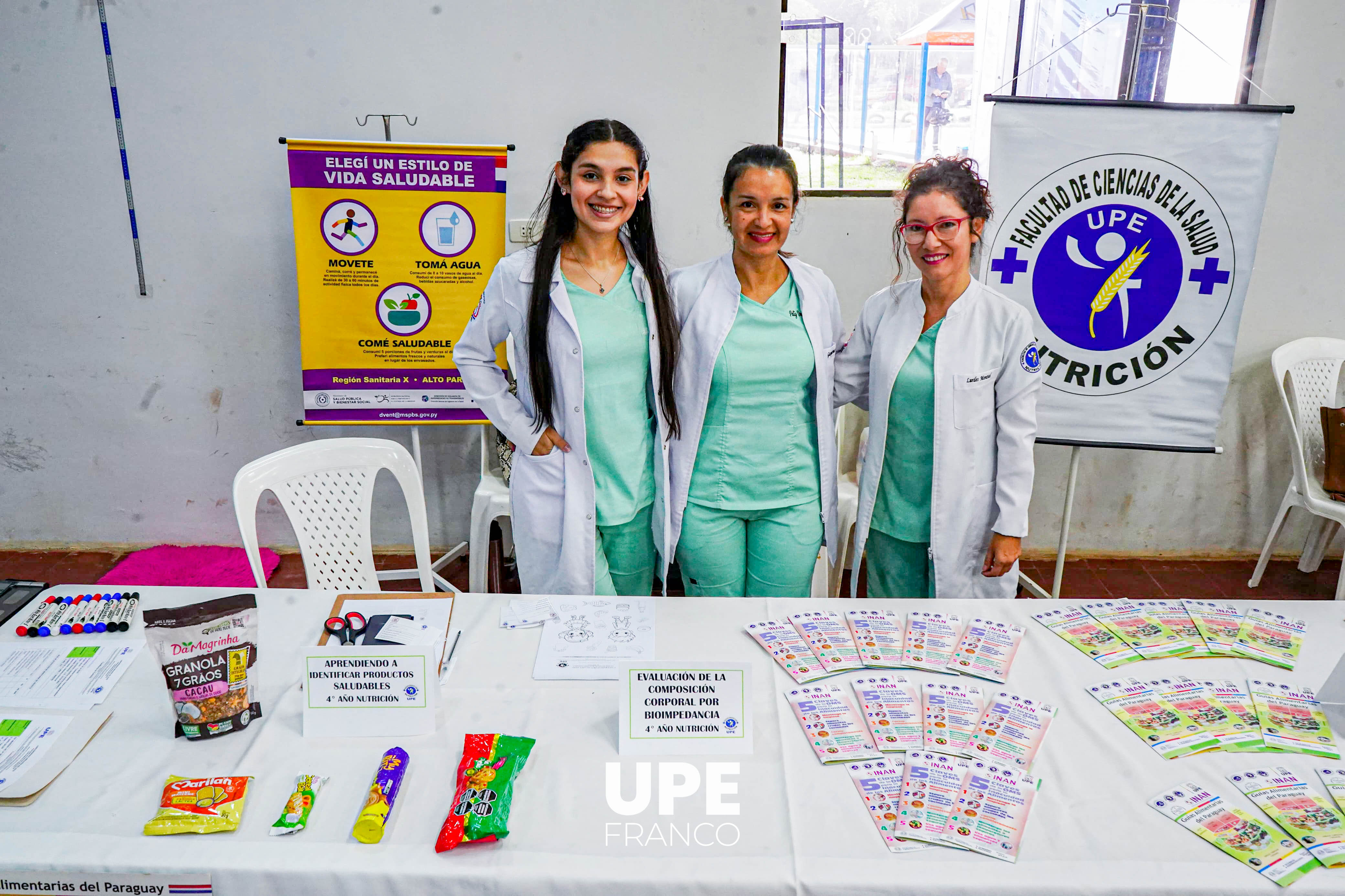 Concluye la IX Expo Salud en UPE FRANCO: Educación, salud y comunidad