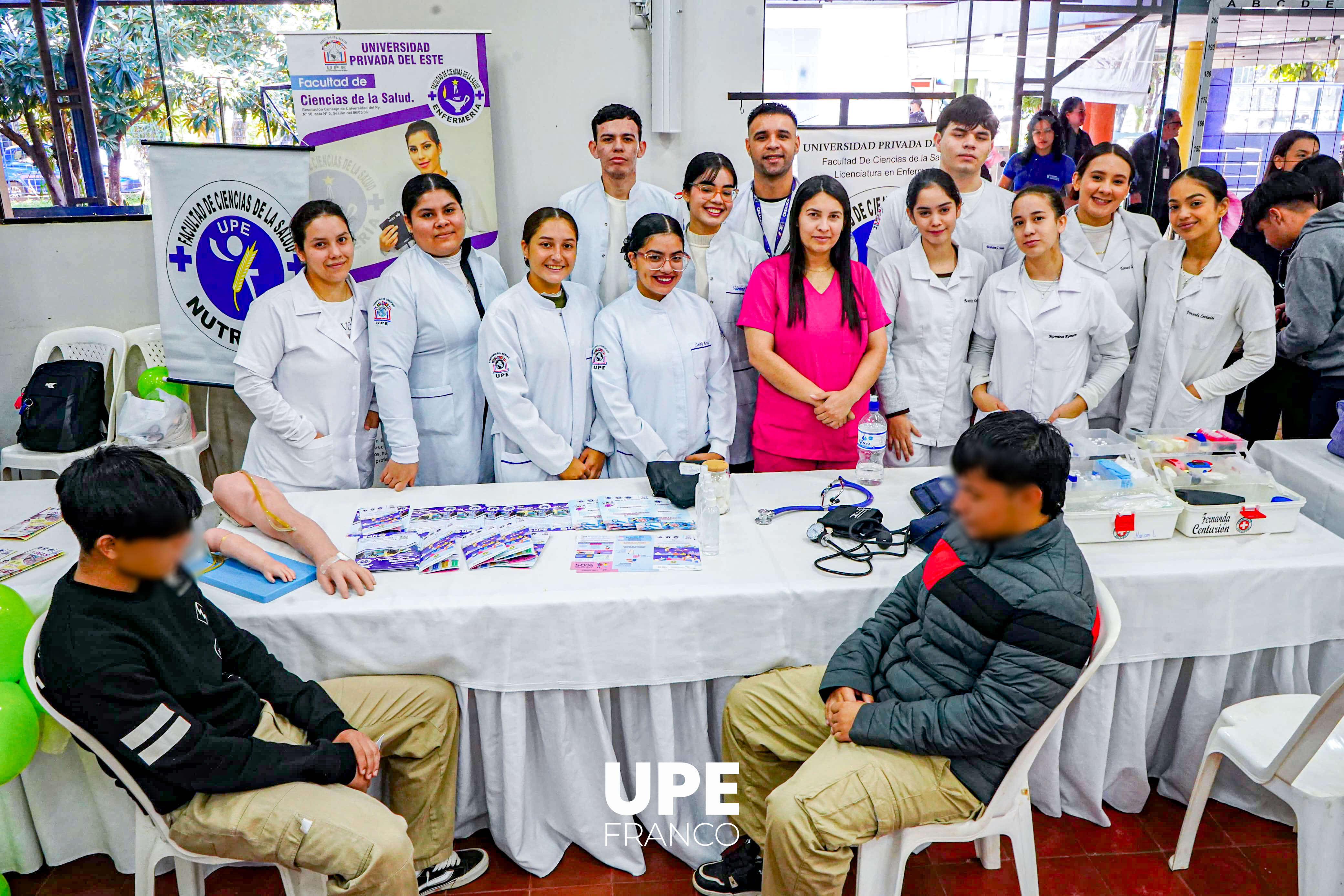 Concluye la IX Expo Salud en UPE FRANCO: Educación, salud y comunidad