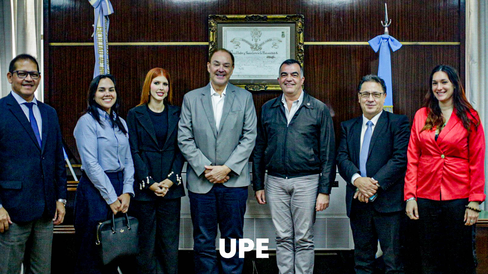 UPE FIRMÓ CONVENIO CON LA FACULTAD DE INGENIERÍA DE LA UBA
