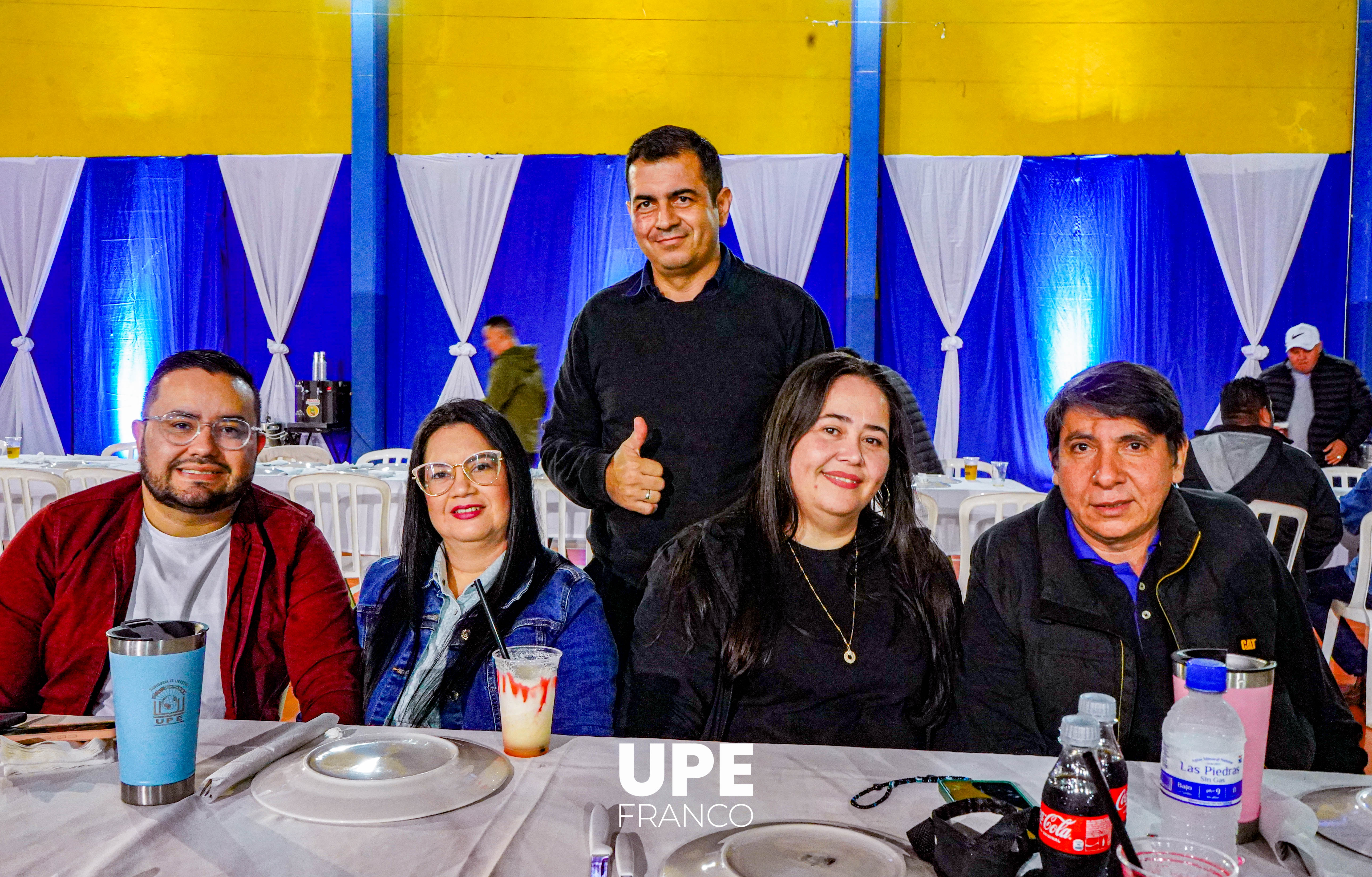 UPE Franco celebra el Día del Trabajador: Cena de confraternización