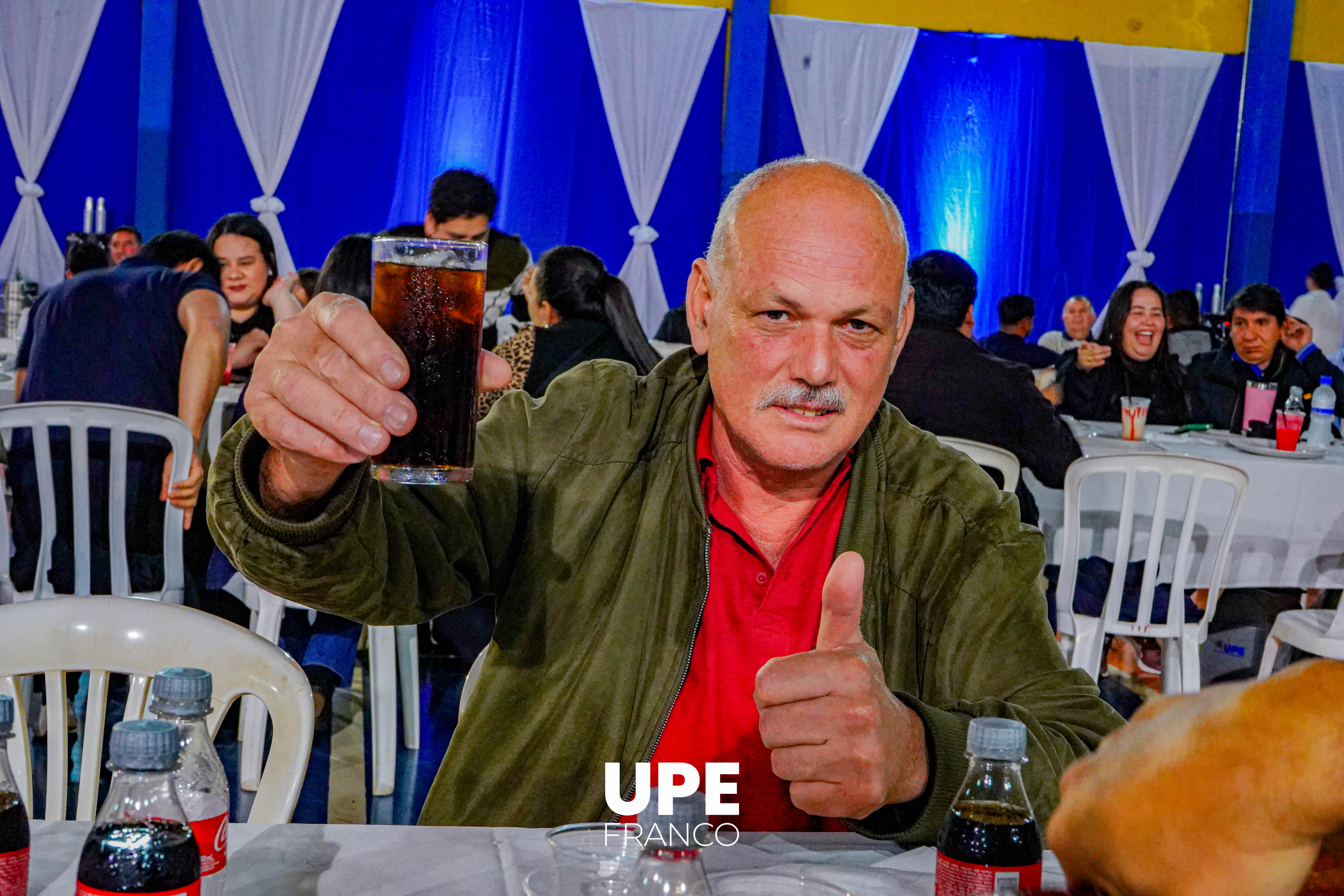 UPE Franco celebra el Día del Trabajador: Cena de confraternización