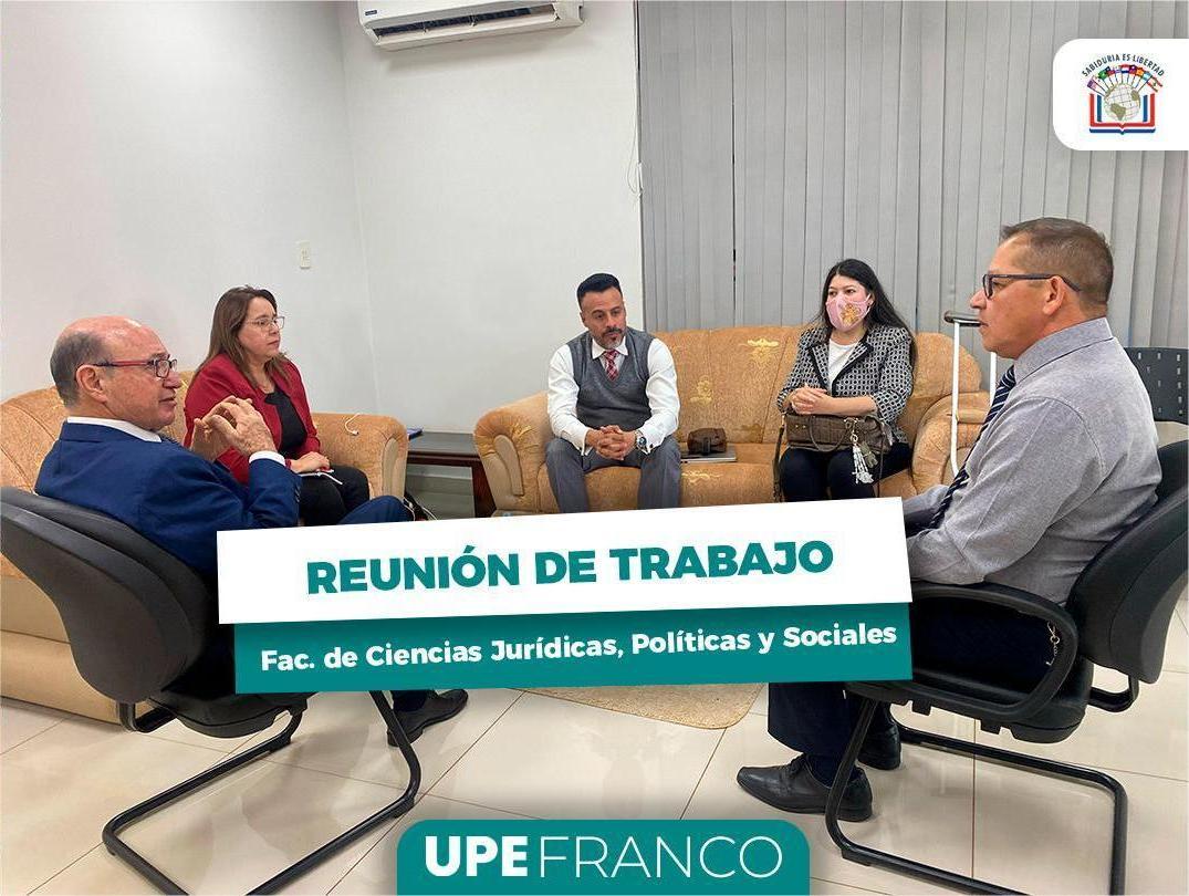 Reunión en Derecho UPE: Nuevos casos de identidad y seguimiento de expedientes