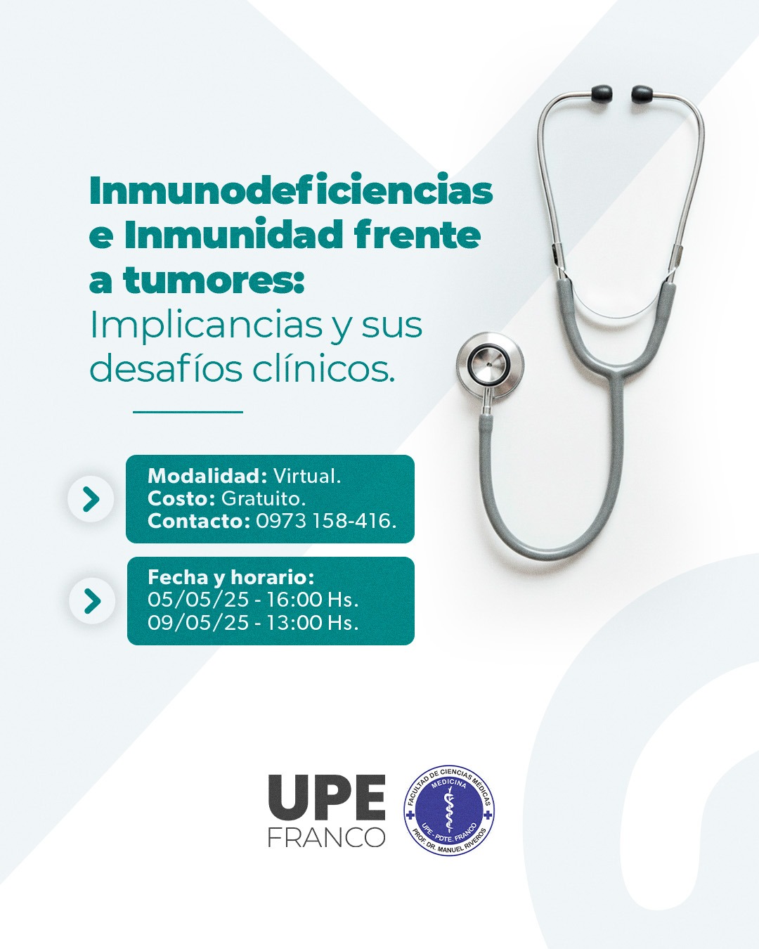 Inmunodeficiencias e Inmunidad frente a tumores: Conferencia virtual