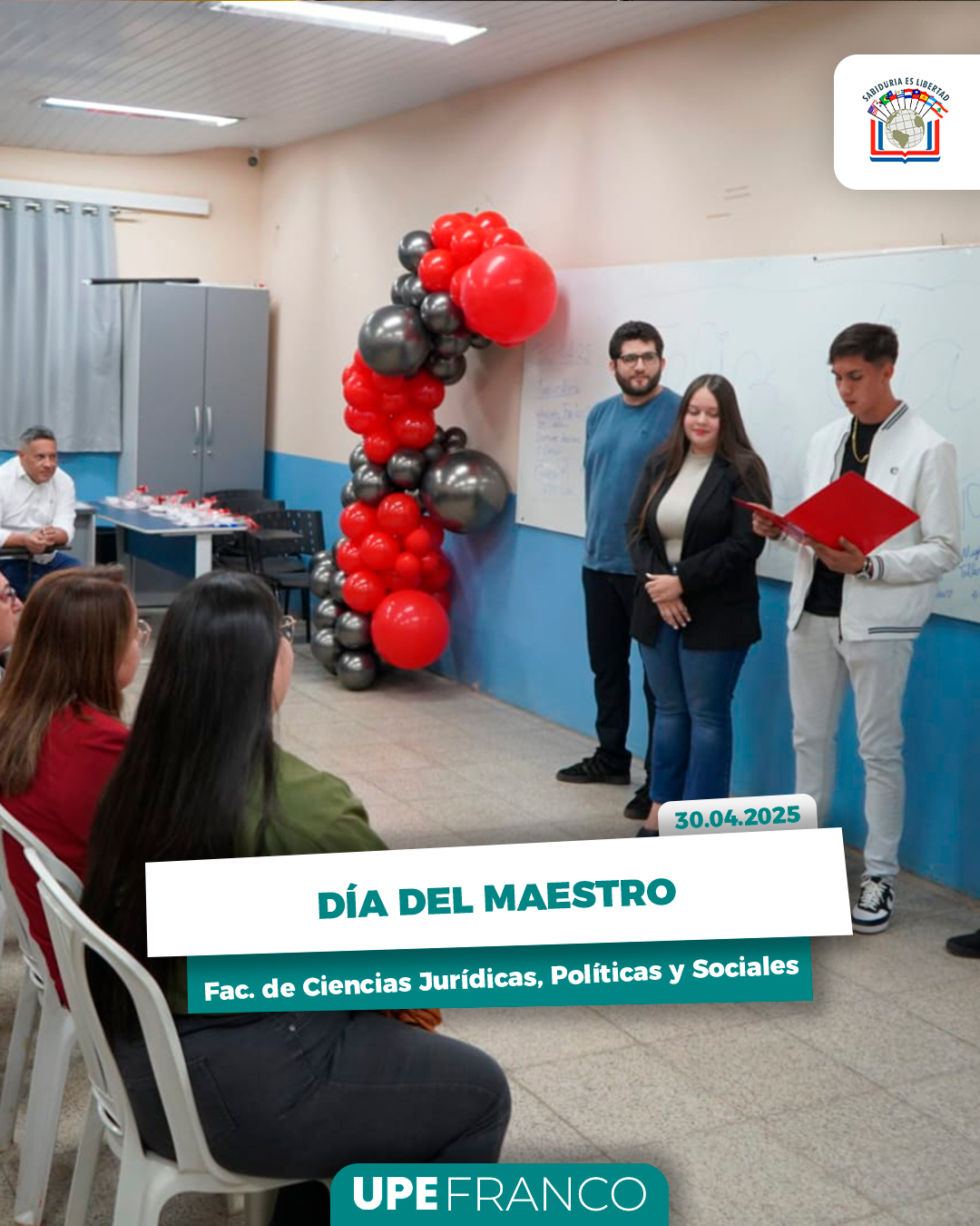 Día del Maestro: Homenaje a los formadores del pensamiento jurídico en la UPE