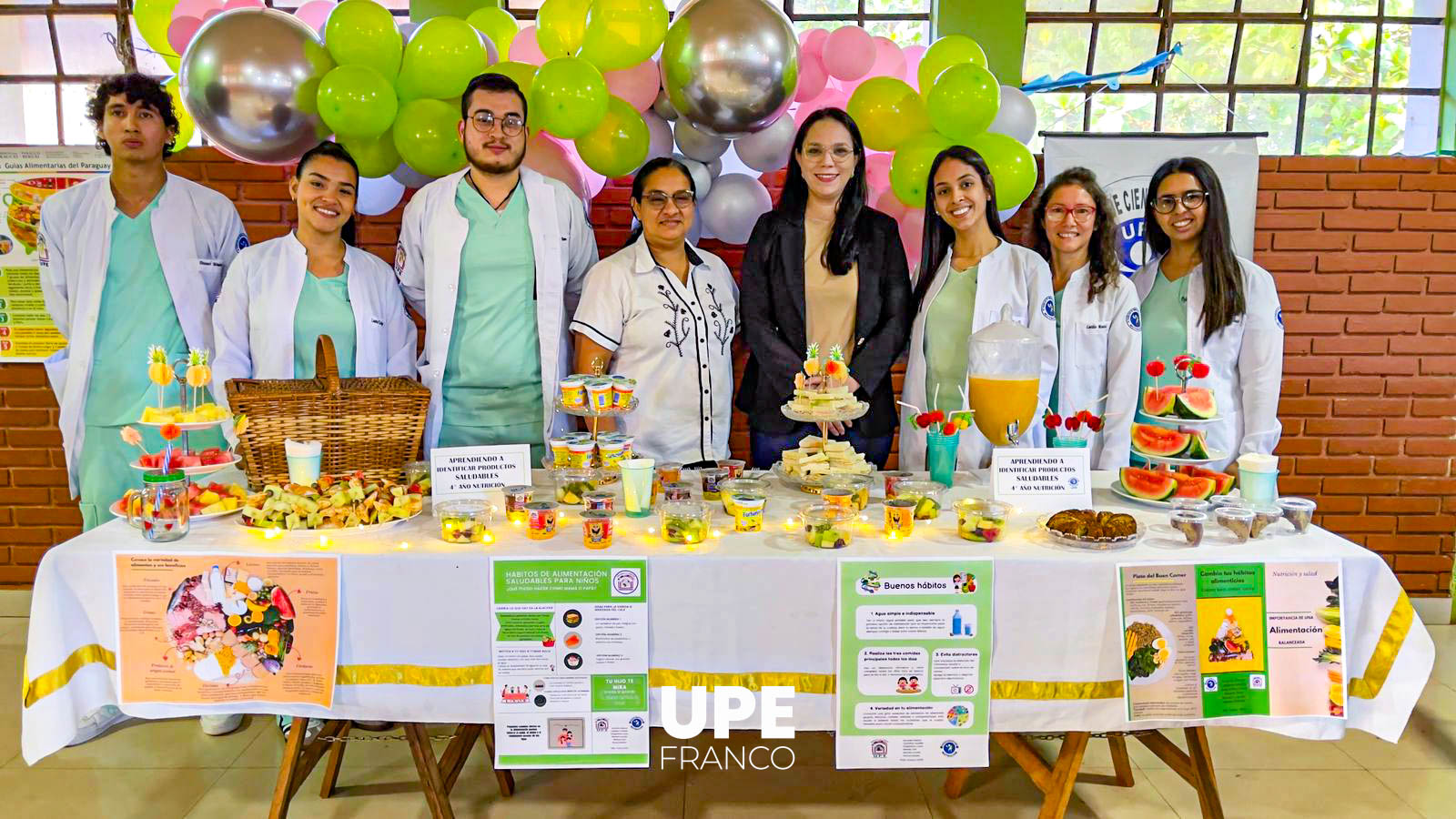 Estudiantes de Nutrición desarrollan el proyecto “Comer bien, crecer mejor” en la Escuela Dr. Moisés Bertoni