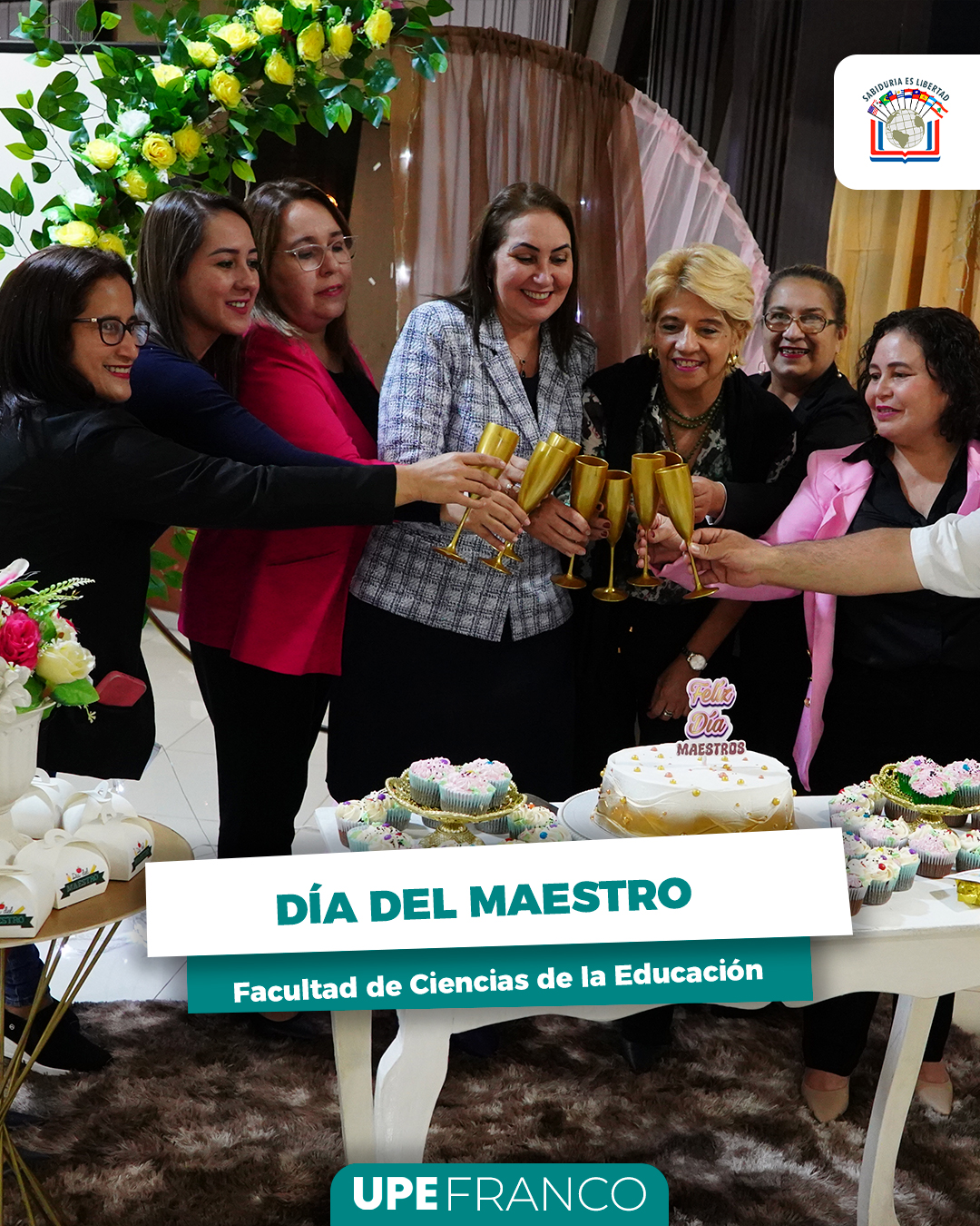 Homenaje al Maestro: Reconocimiento a docentes de Ciencias de la Educación