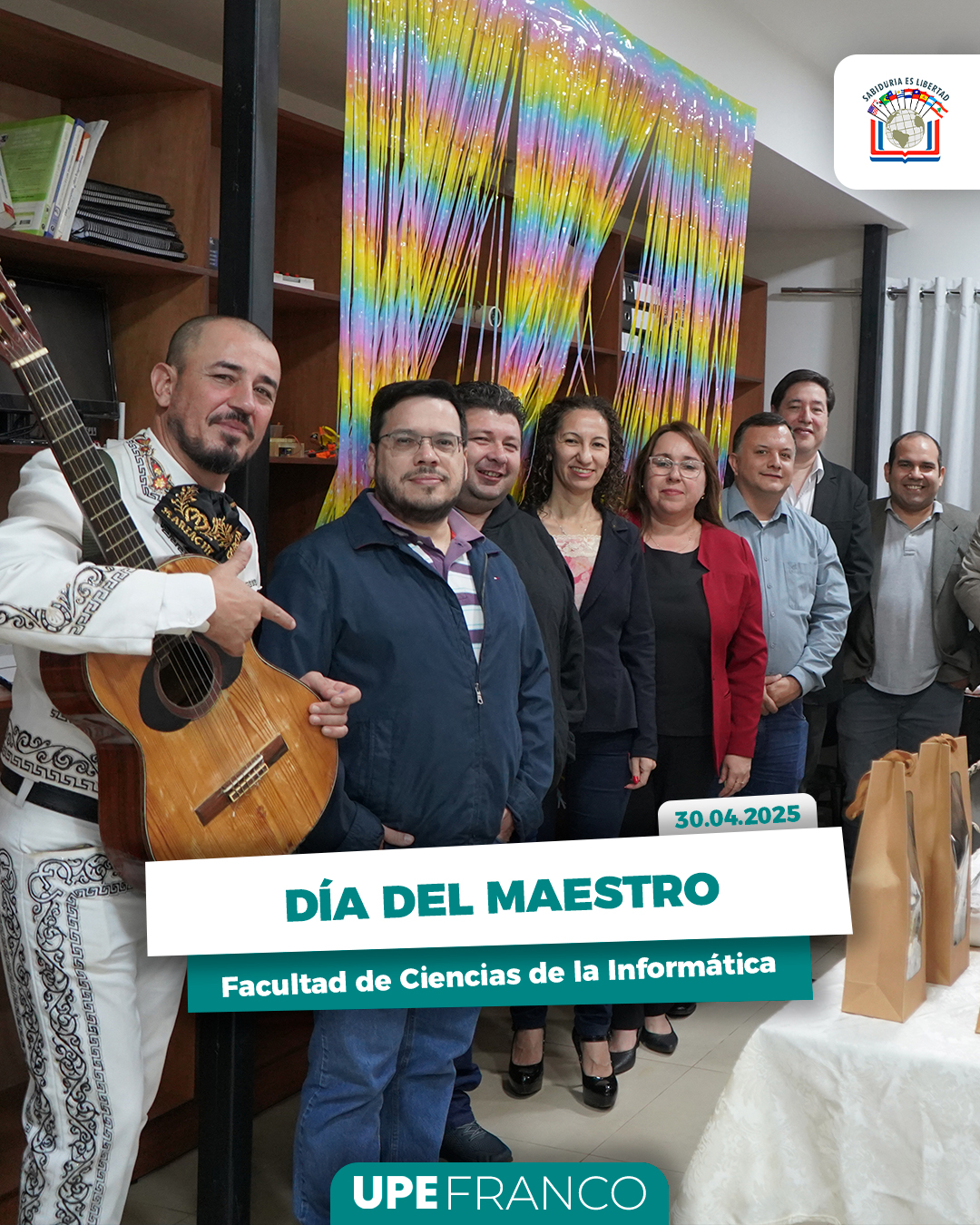 Gratitud y reconocimiento: Docentes de la Facultad de Informática celebraron su día