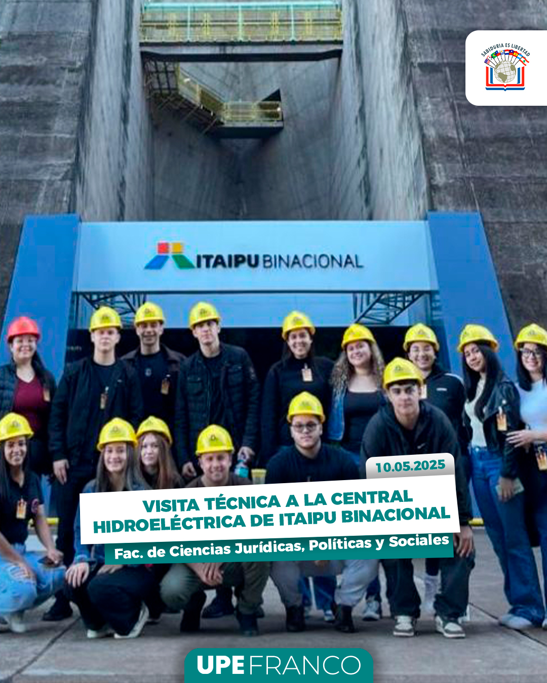 Visita técnica a la Central Hidroeléctrica de Itaipú Binacional