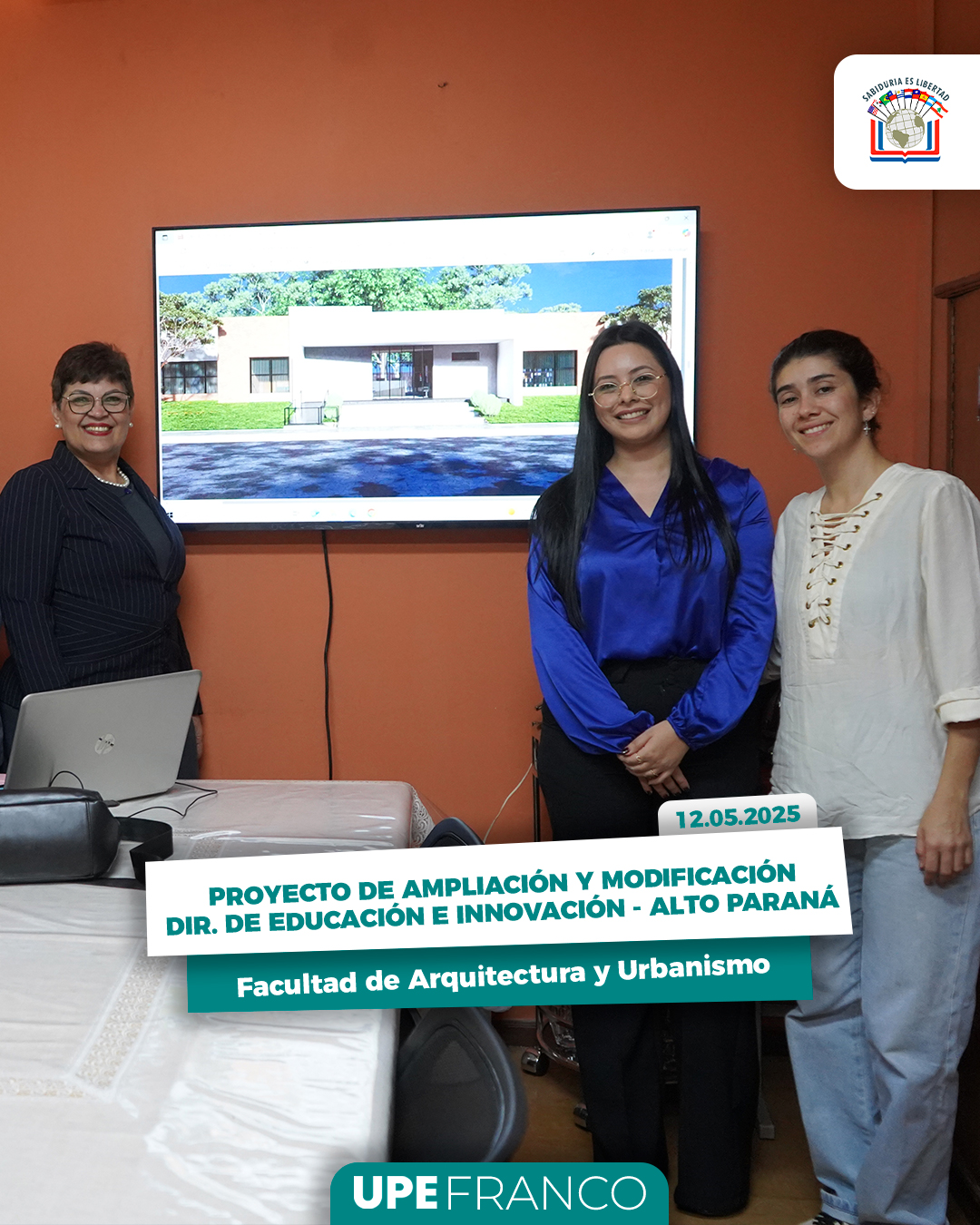 Presentación de Proyecto: Ampliación y modificación de la Dirección de Educación e Innovación de Alto Paraná