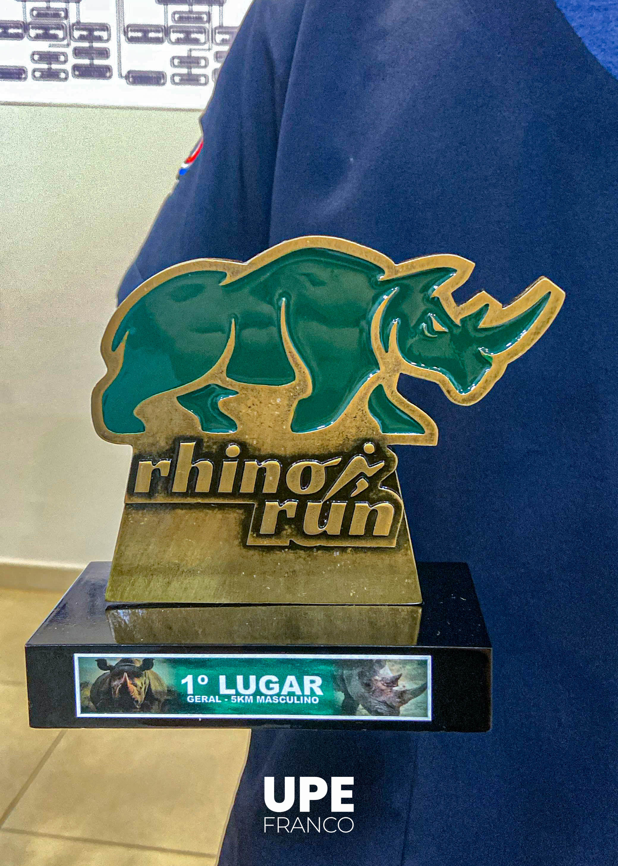 Orgullo UPE: Estudiante de Kinesiología y Fisioterapia triunfa en corrida de Foz de Iguazú