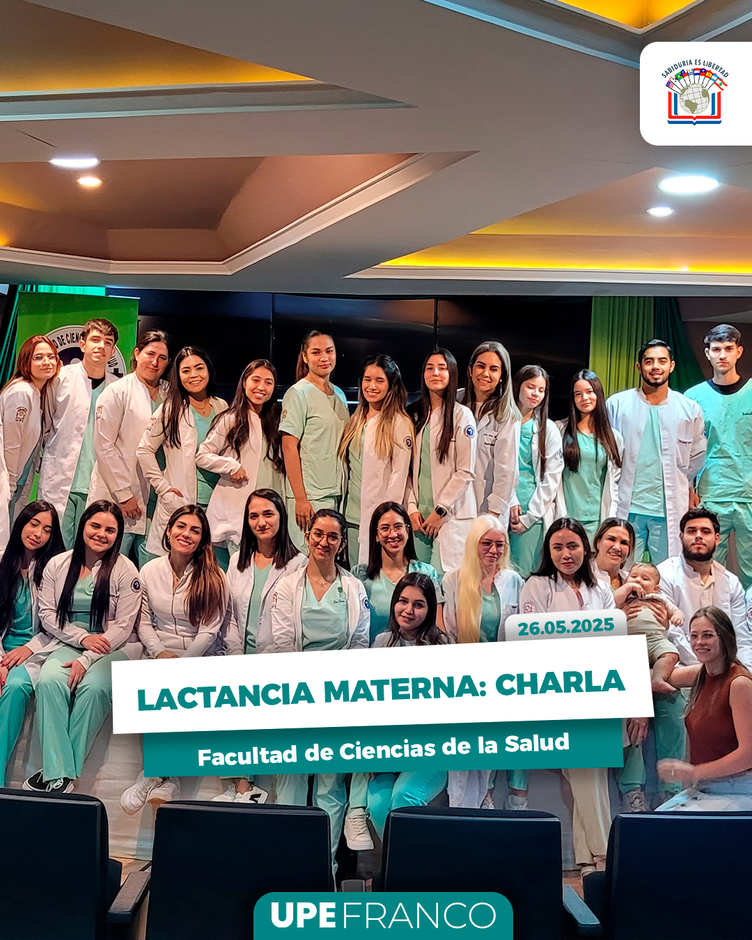 Charla sobre Lactancia Materna en la UPE Franco