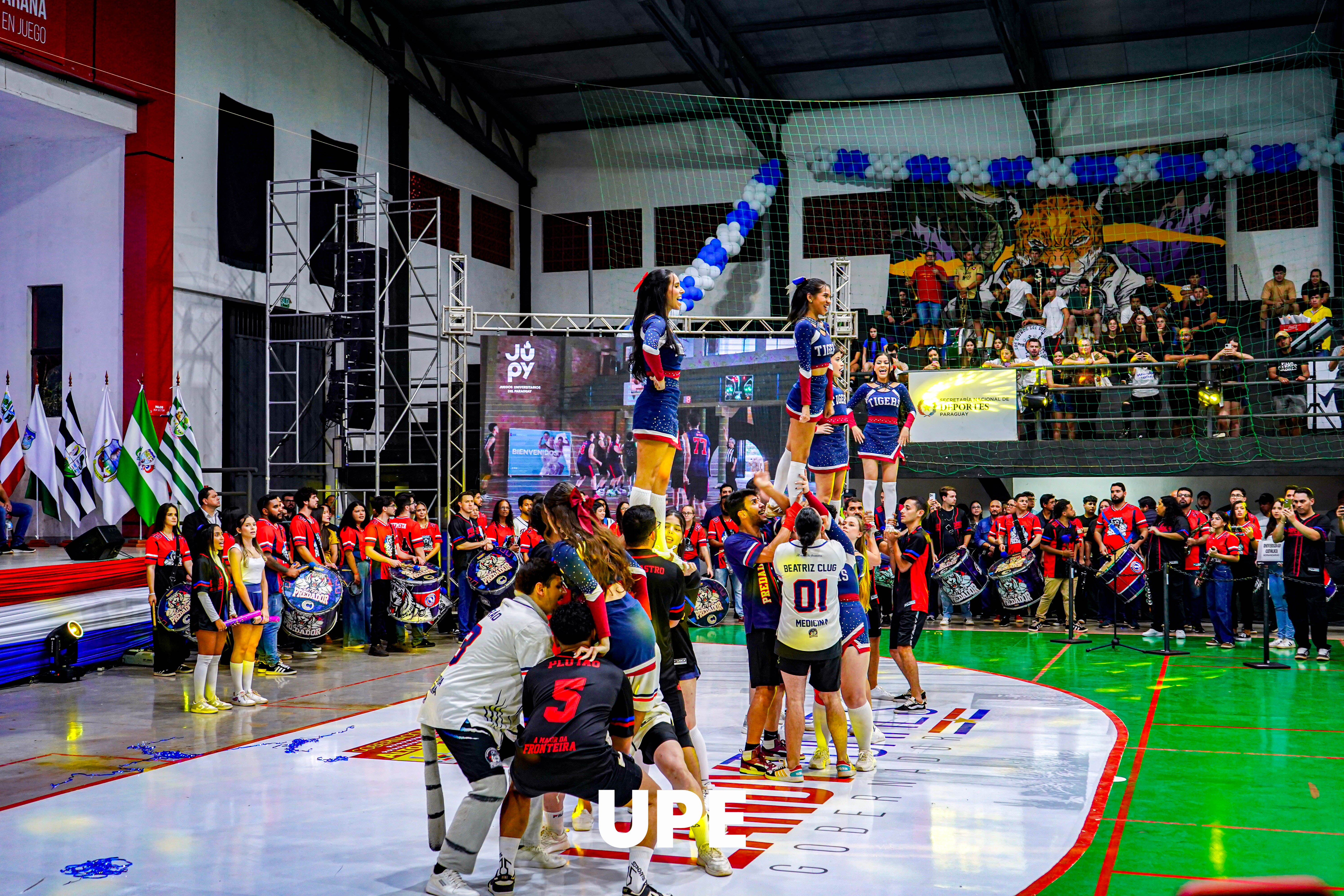 UPE presente en la inauguración de los Juegos Universitarios del Paraguay 2025