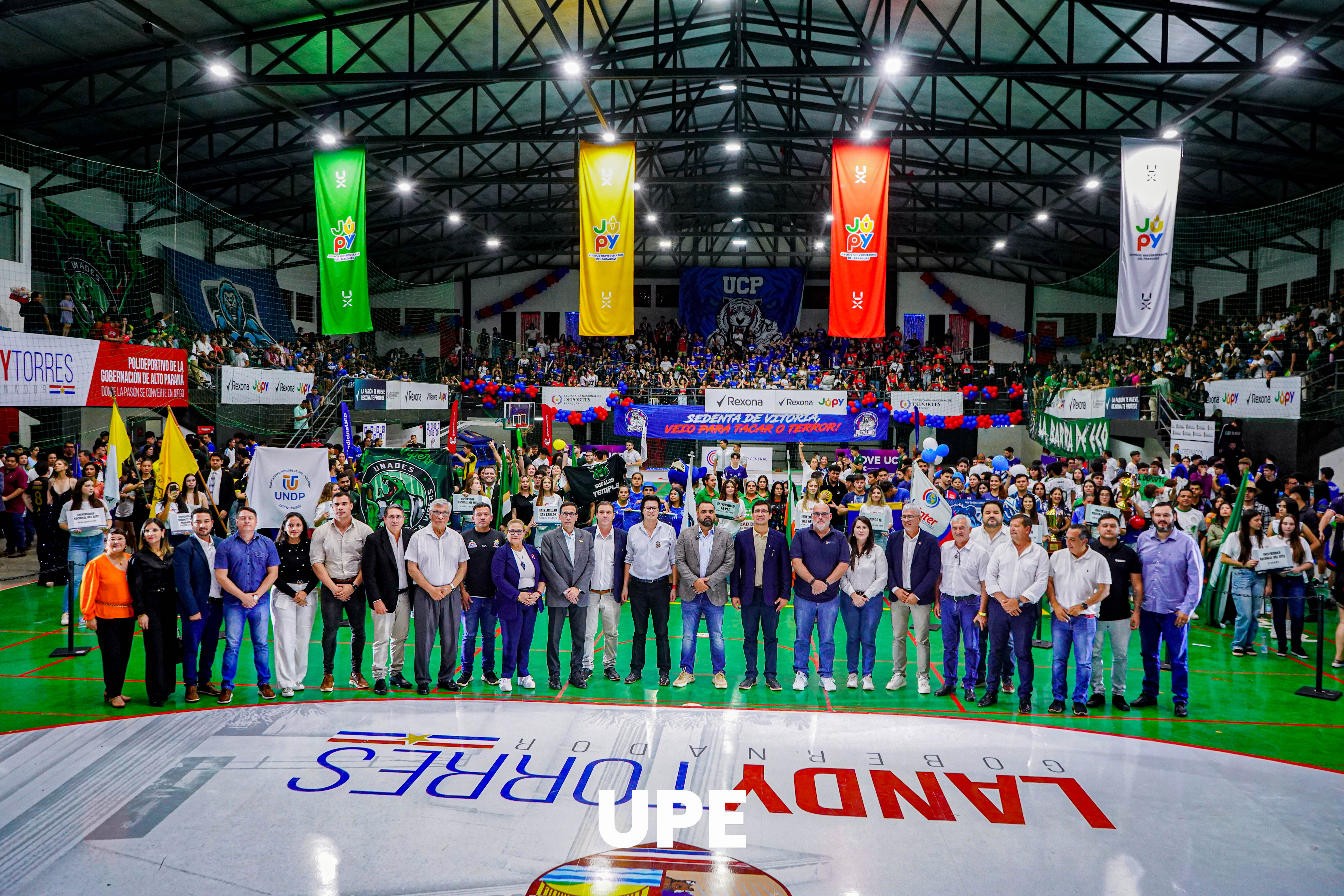 UPE presente en la inauguración de los Juegos Universitarios del Paraguay 2025