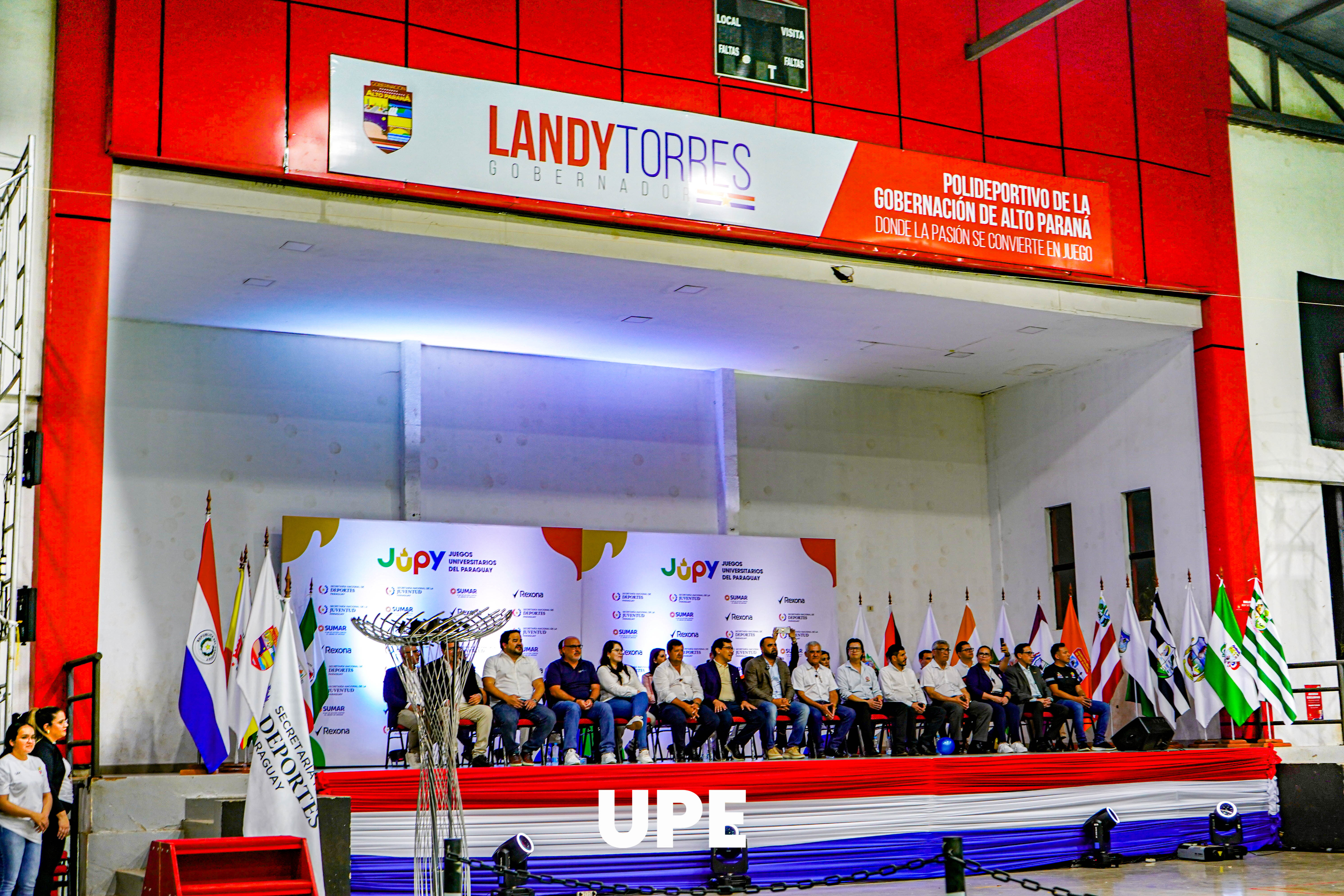 UPE presente en la inauguración de los Juegos Universitarios del Paraguay 2025