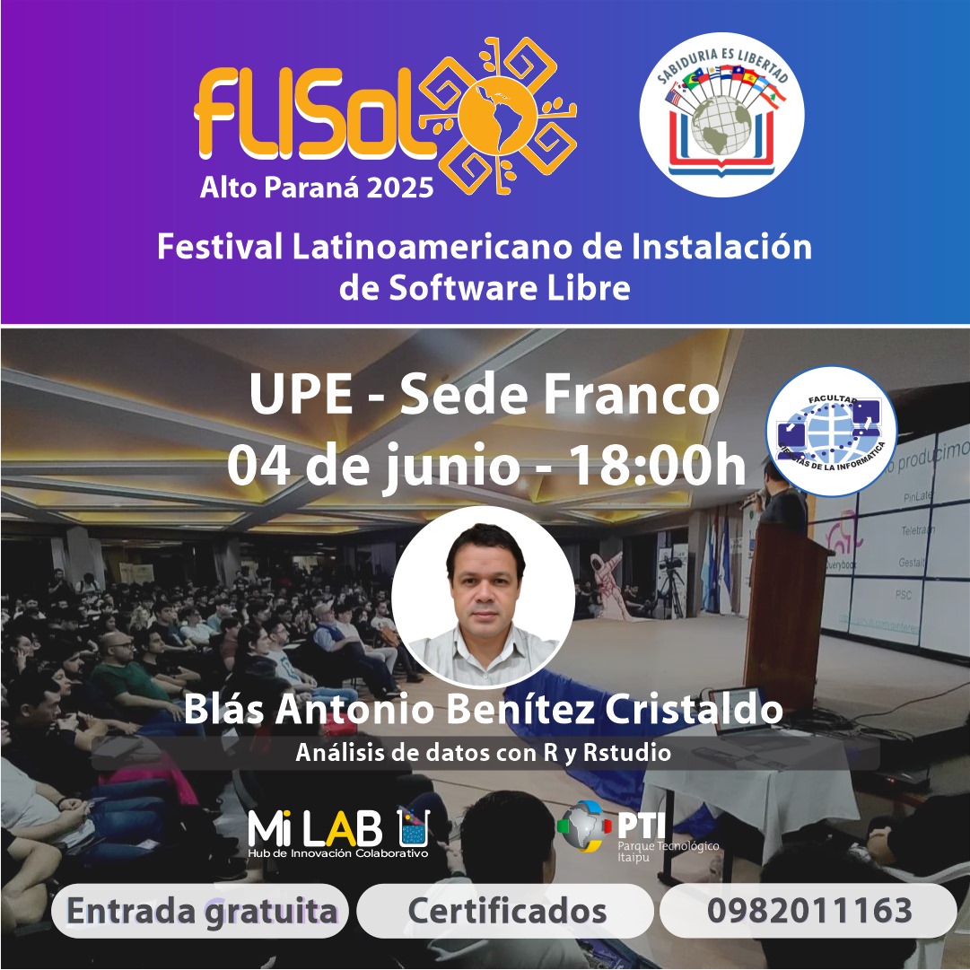 FLISoL 2025 llega a la UPE Franco: Charlas, talleres y oportunidades