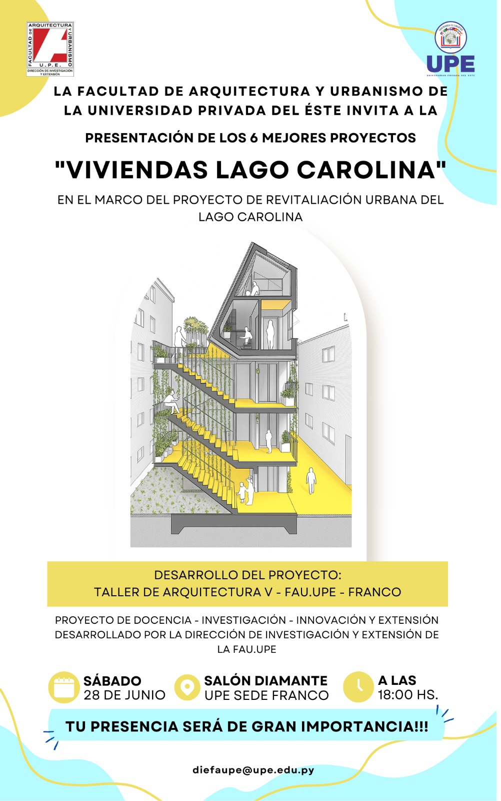 Viviendas Lago Carolina: Presentación de Proyectos