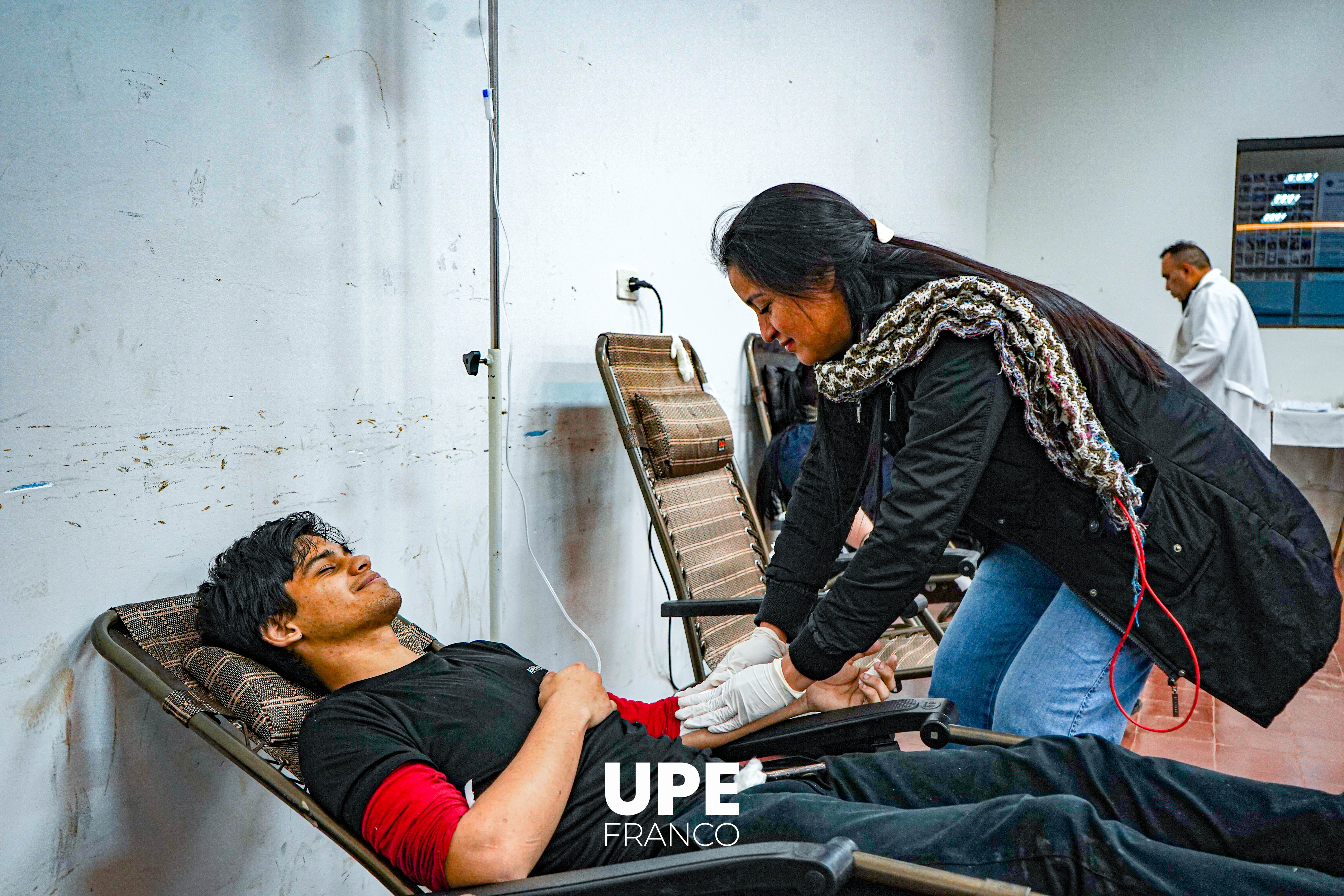 Campaña de Donación de Sangre en la UPE Franco: VII Edición