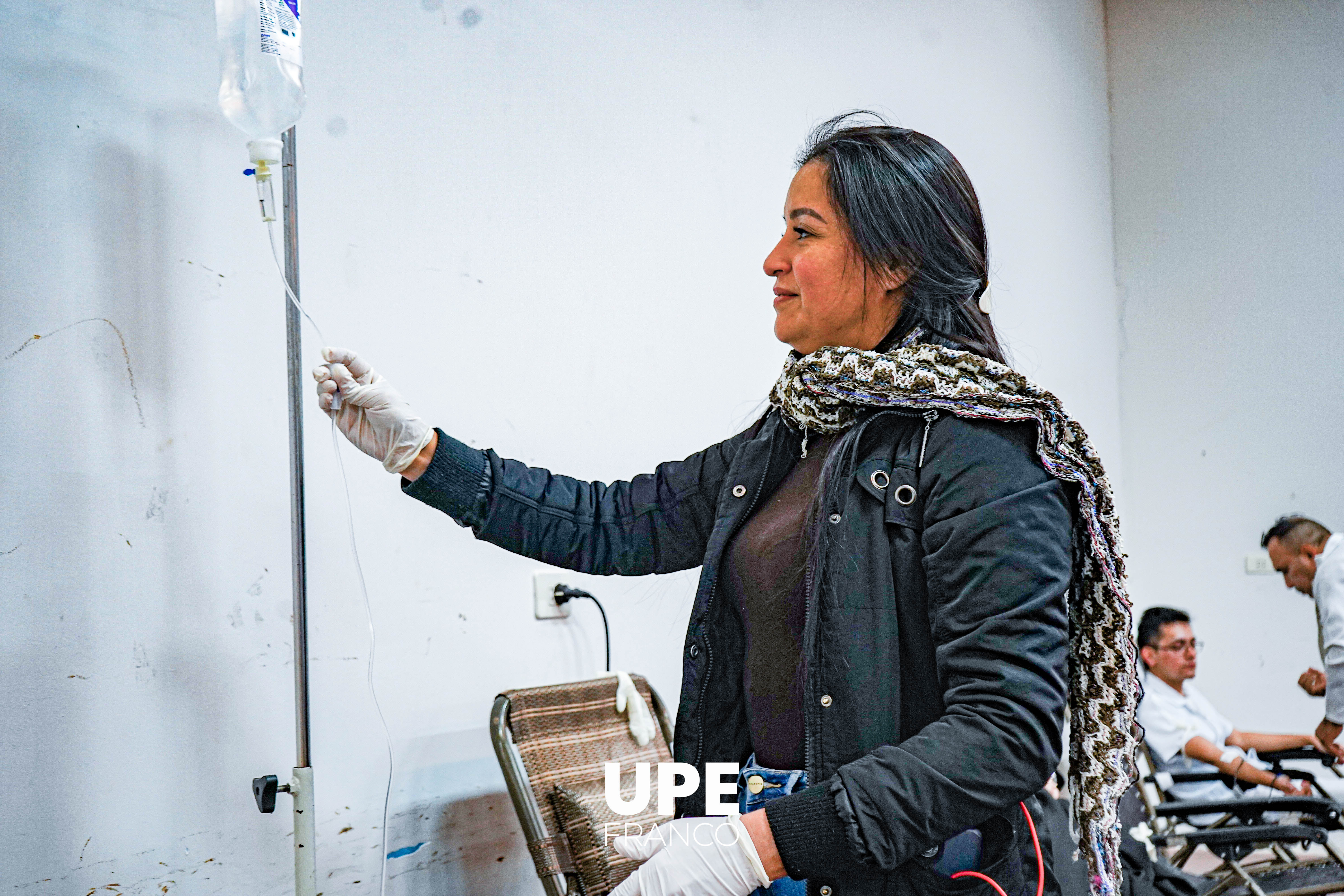 Campaña de Donación de Sangre en la UPE Franco: VII Edición