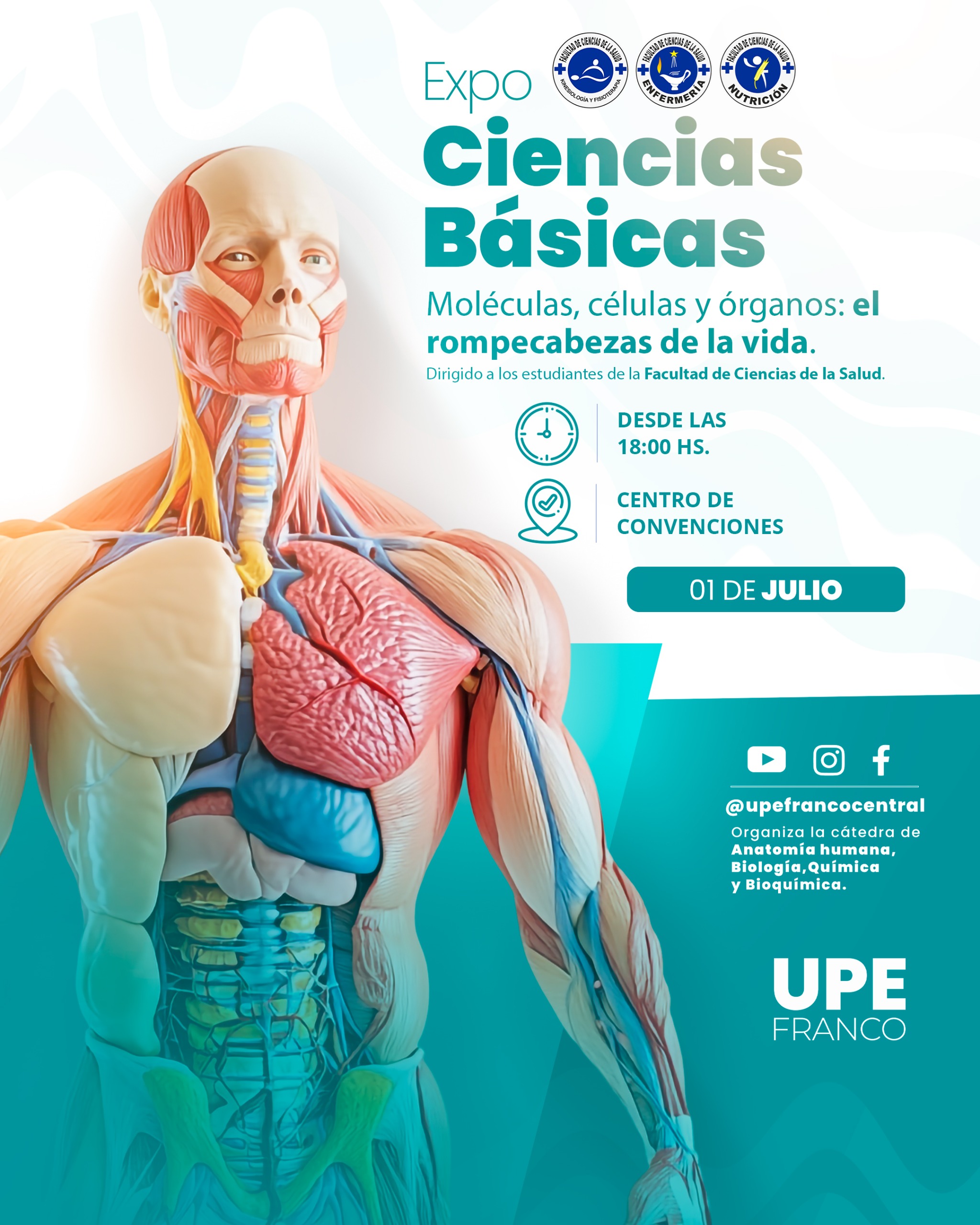 Expo Ciencias Básicas 2025: Facultad de Ciencias de la Salud