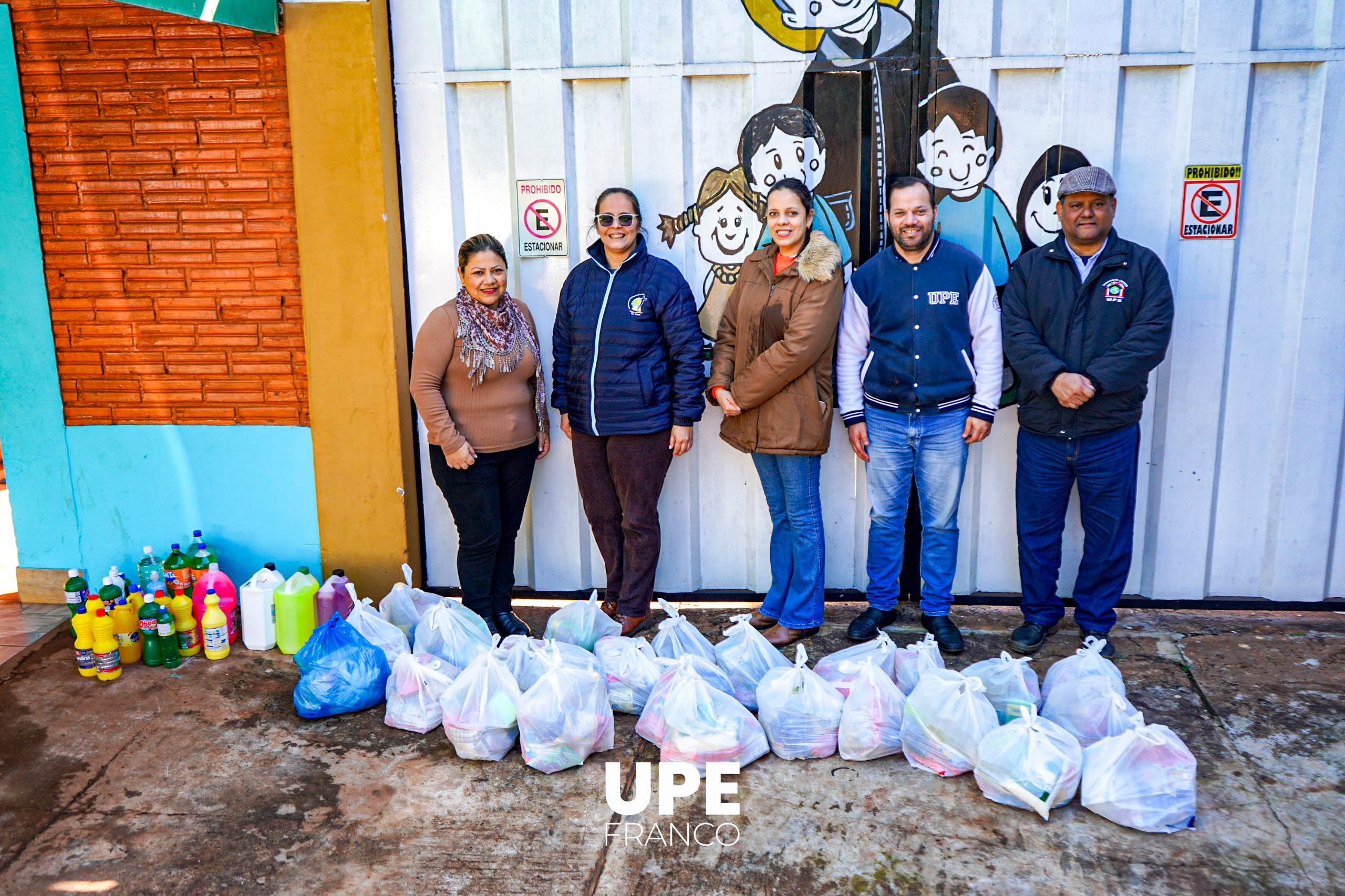 Solidaridad universitaria en Acción: La UPE FRANCO entregó donaciones recaudadas en el Día de la Bondad