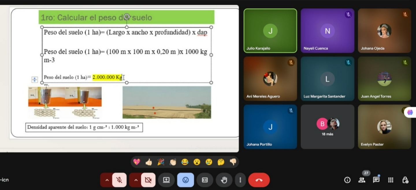 Inicio del Diplomado en Interpretación de Resultados de Análisis de Suelos Agrícolas y Recomendación de Fertilizantes y Cal Agrícola