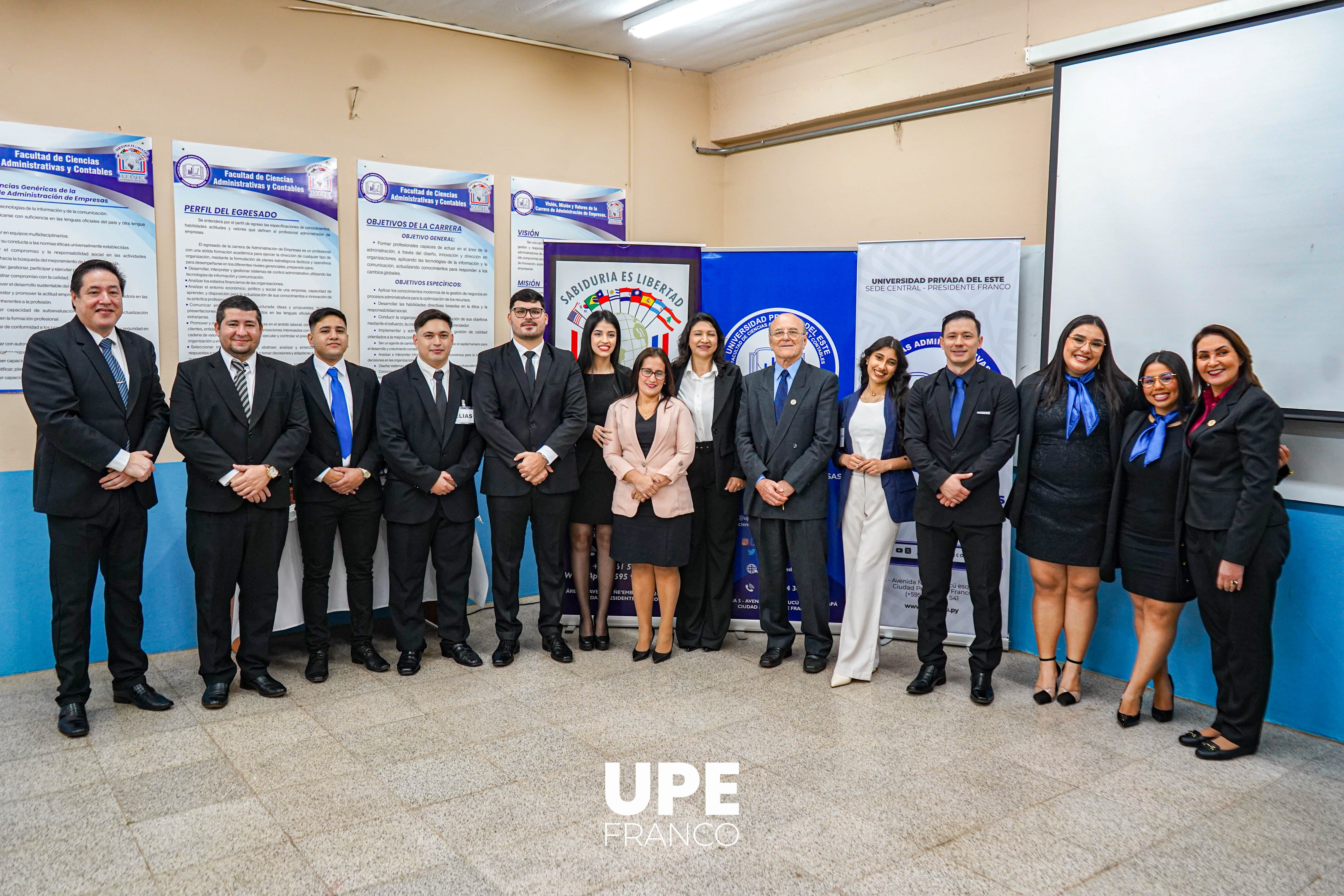 Nuevos egresados de la UPE Franco: Presentación de Trabajos Finales de Grado en Administración de Empresas