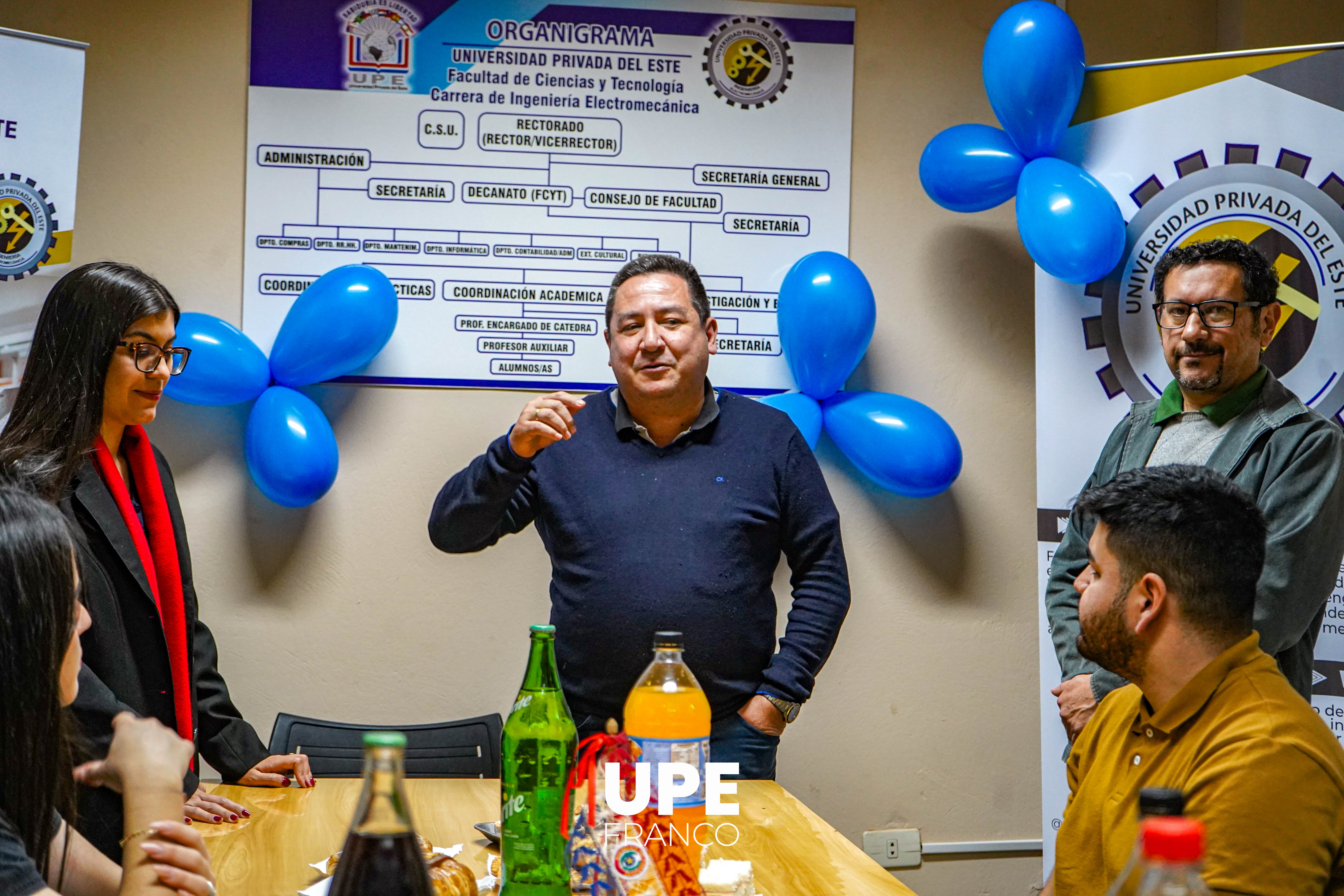Reunión en celebración a la Apertura Oficial de la Rama Estudiantil IEEE - UPE FRANCO