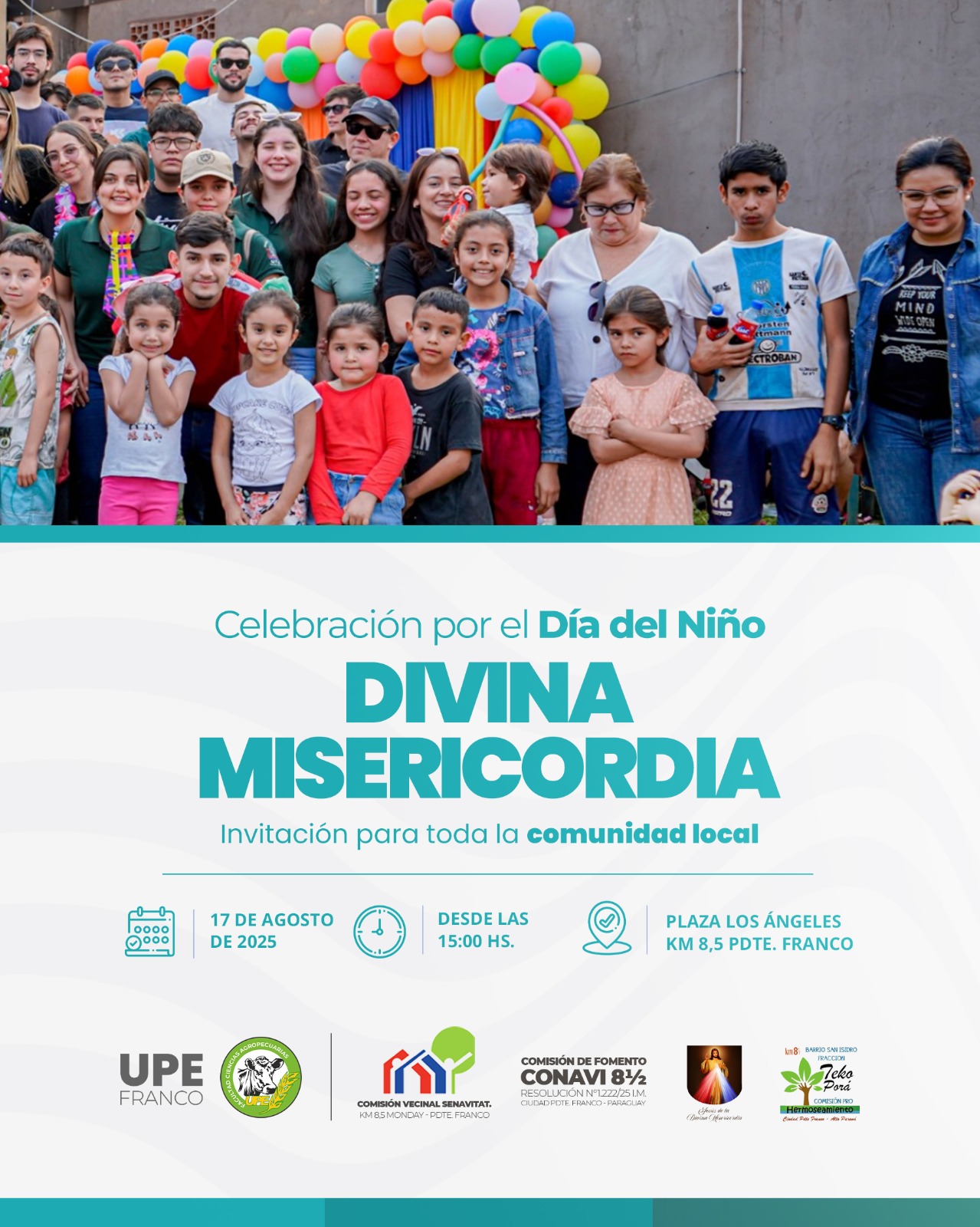 CELEBRACIÓN DÍA DEL NIÑO: DIVINA MISERICORDIA - 2DA. EDICIÓN